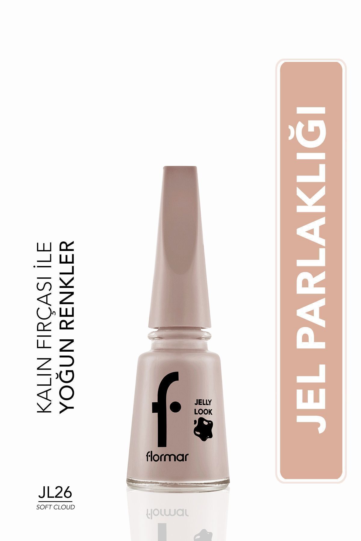 Лак для ногтей Flormar Jelly Look Soft Cloud 26 8690604282203