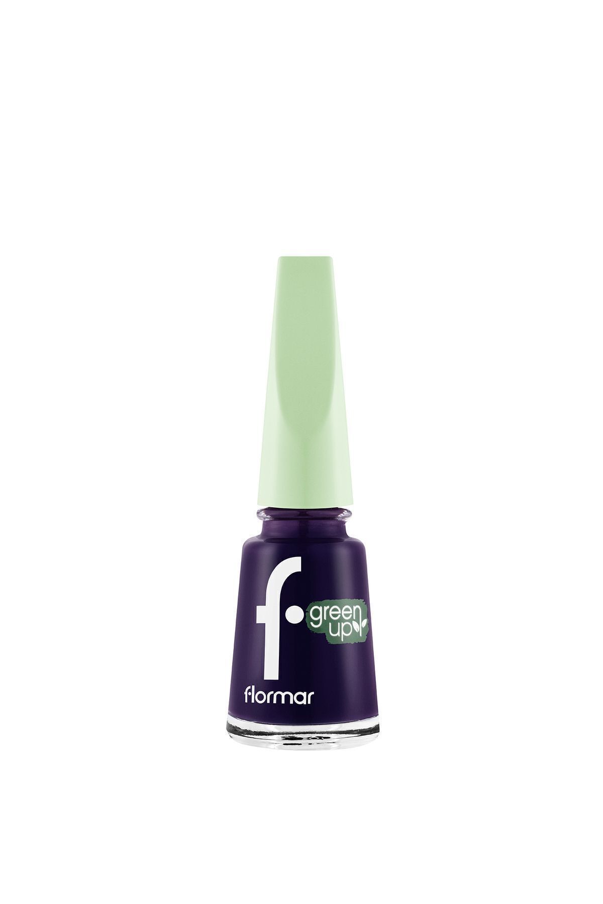 Flormar Green Up Высокопигментированный и блестящий дышащий веганский лак для ногтей 6008