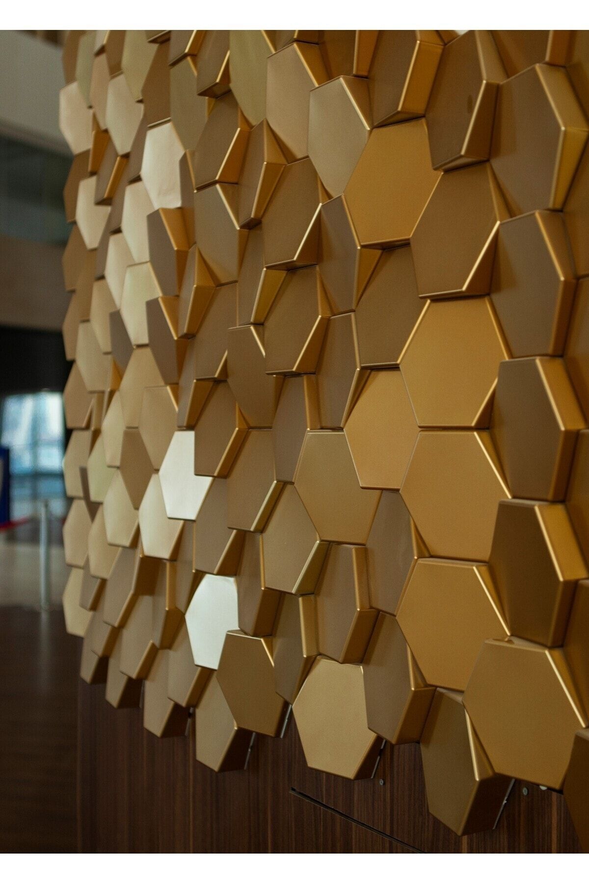 3D Wall Norm 3 Boyutlu Dekoratif Duvar Paneli (-ALTIN-) (1M2) Fiyatı ...