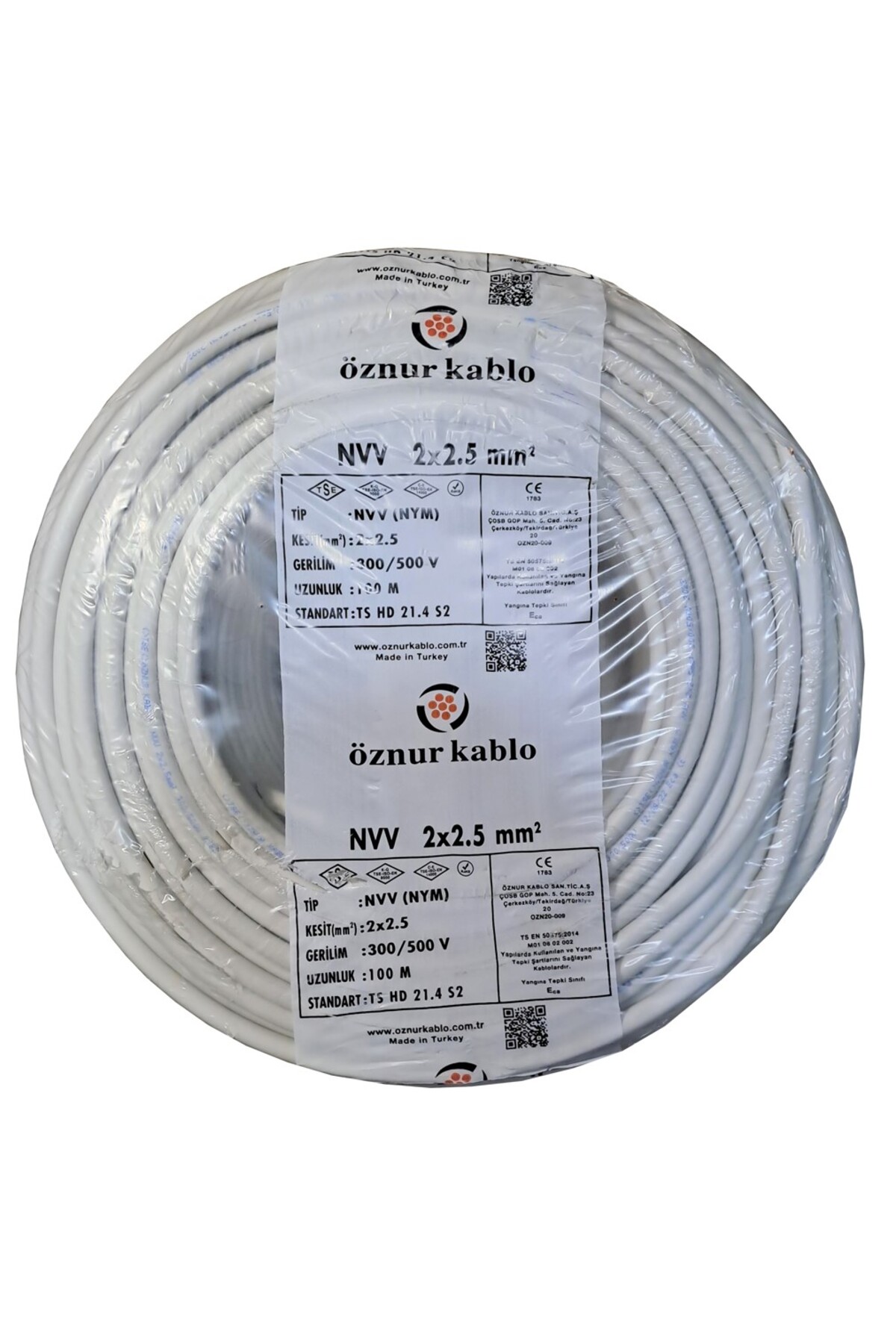 öznur kablo Öznur Nym Kablo 3 X 1,5 Mm 1 Metre