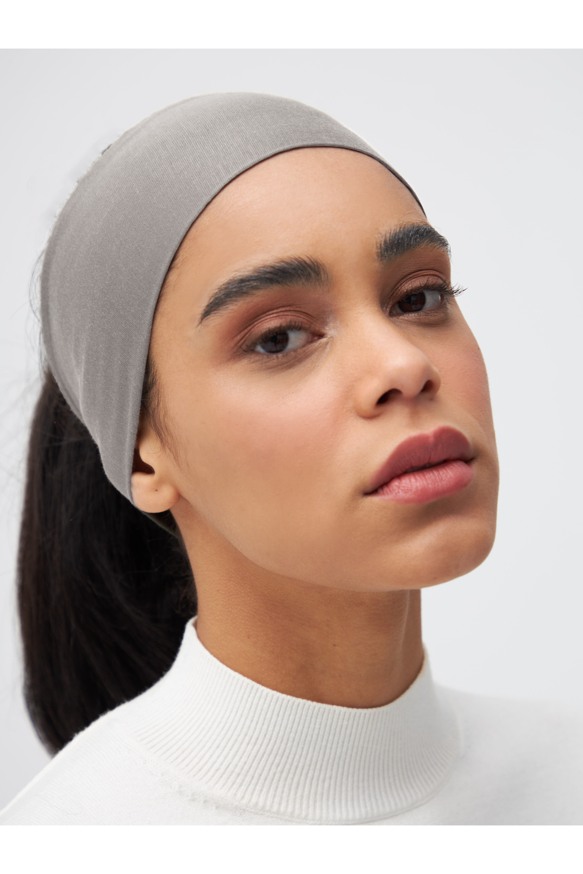 Bandana Bonnet | Color: Silver | Hijab Bandana