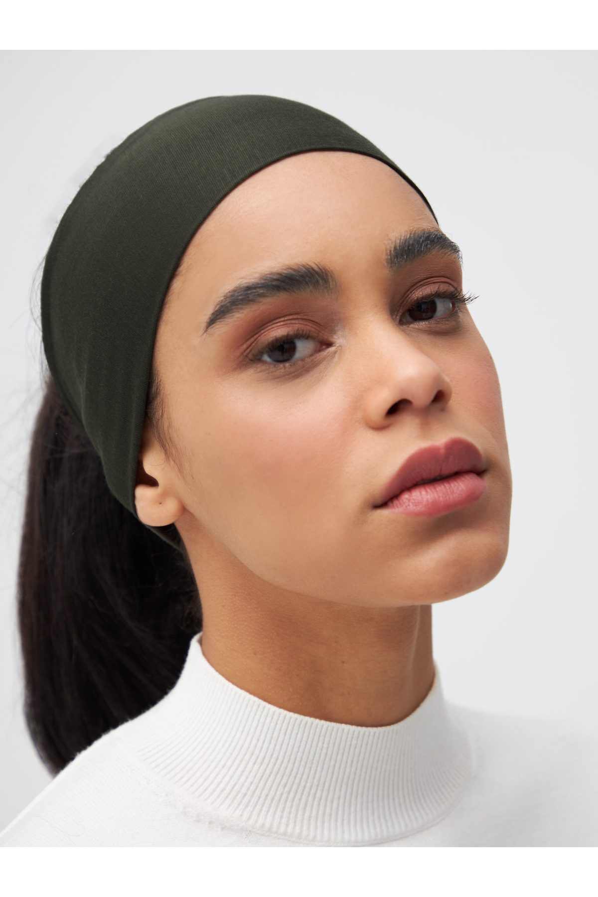 Bandana Bonnet | Color: Khaki | Hijab Bandana