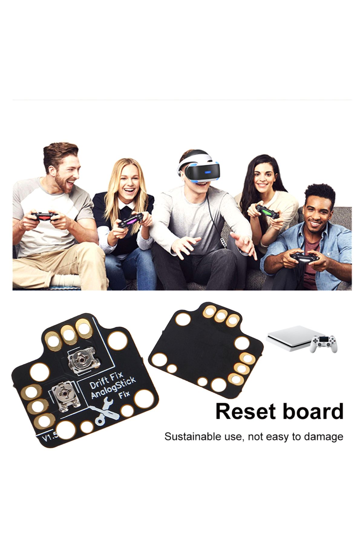 Choice-10PCS Gamepad Joystick Drift Repair Board Controller Analog Thumb Stick Drift Fix Mod For PS4 PS5... 4