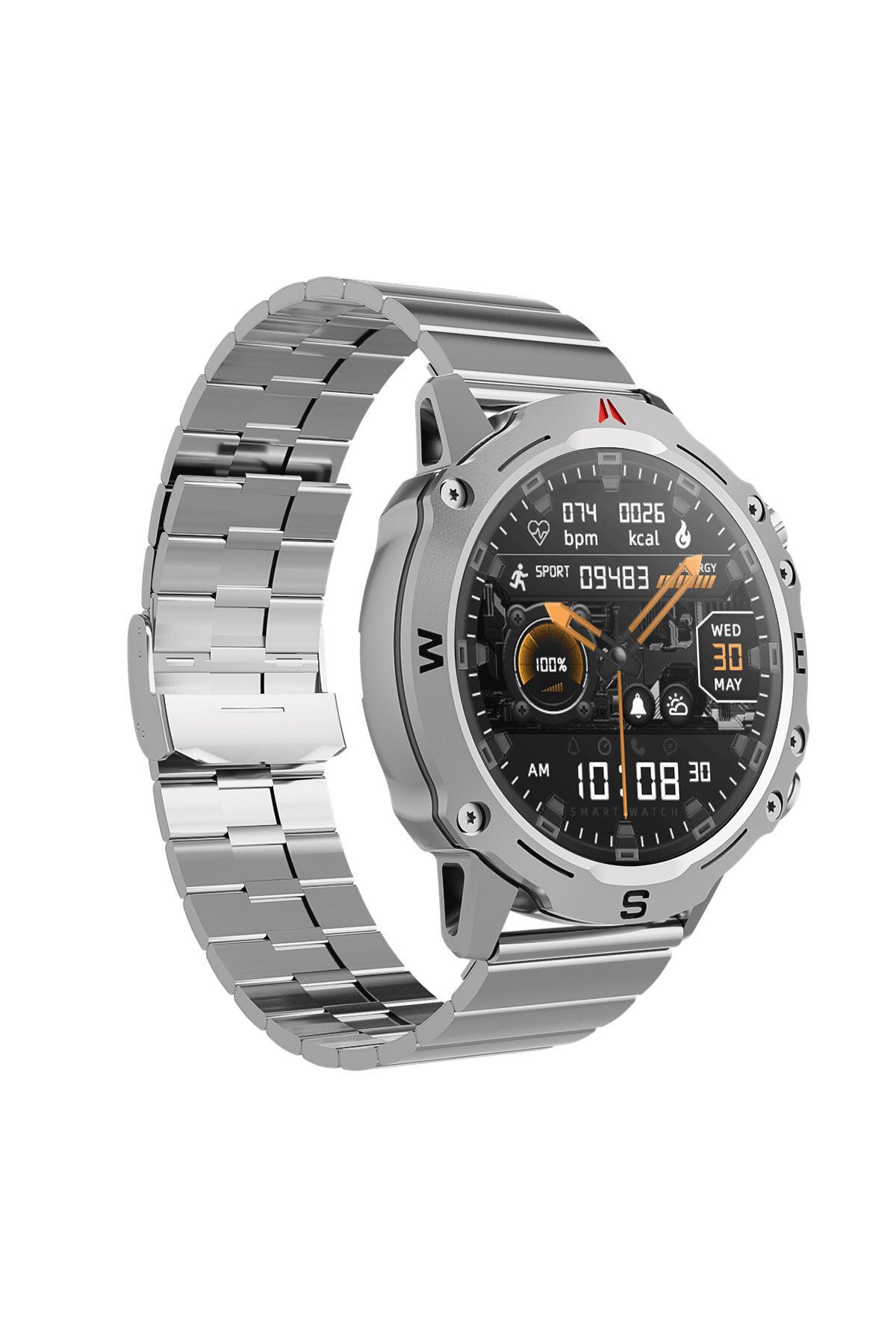 You Smart R15 AR155 Silver Metal Gray Metal Ak ll Kol Saati Fiyat Yorumlar Trendyol