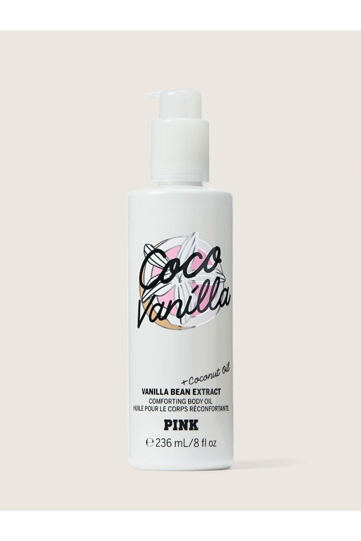 РОЗОВОЕ Victoria's Secret Coco Vanilla Расслабляющее масло для тела с семенами ванили VS26385242