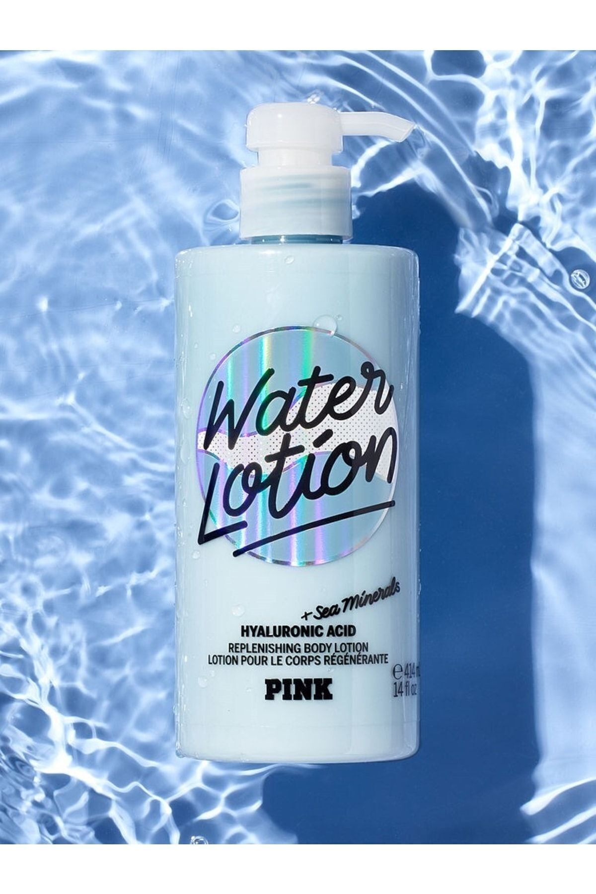 PINK Victoria's Secret Water Lotion Восстанавливающий лосьон для тела с гиалуроновой кислотой VS26177479