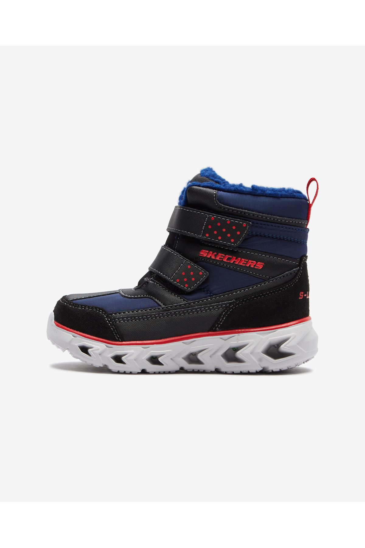 Ботинки Skechers Hypno Flash 2.0 Street Breeze Little Boy Navy Blue Luminous 90588n Nvbk 90588N NVBK