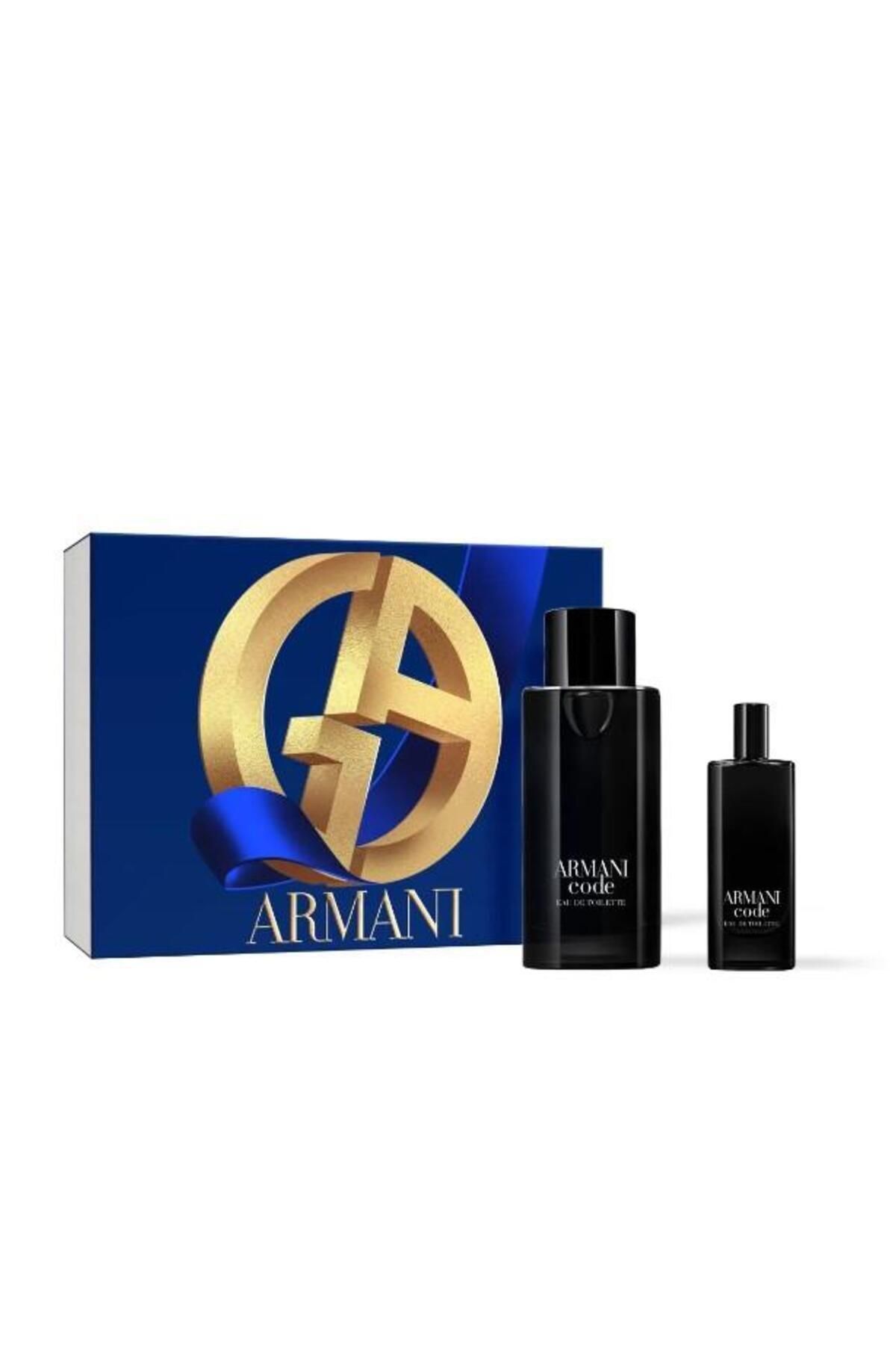 Набор мужских парфюмов Giorgio Armani Code EDT 125 мл и 15 мл 3614274109962 LE709000