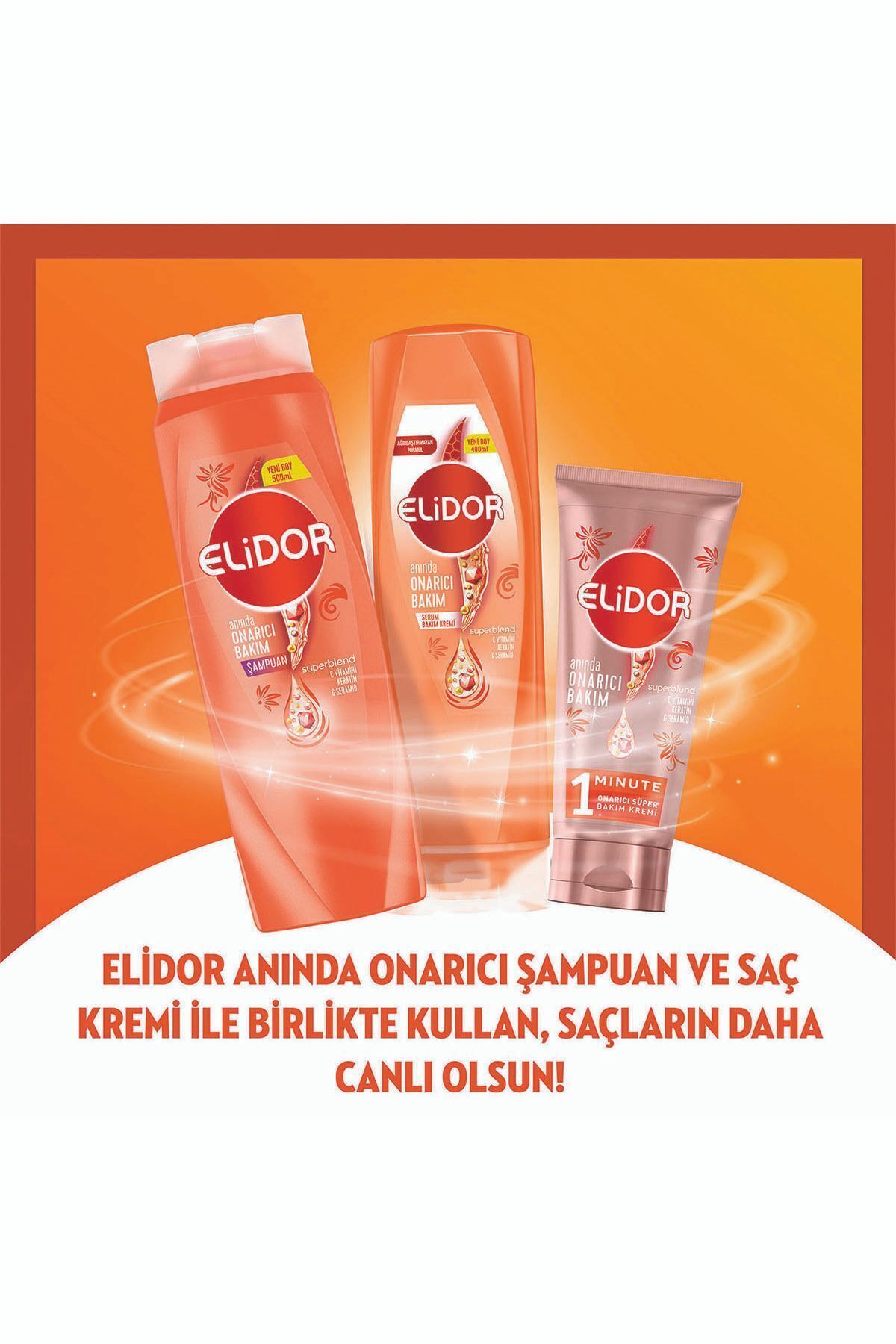 Superblend Saç Bakım Maskesi Anında Onarıcı C Vitamini Keratin Seramid 160 ml X2 — SET.UNİ.4151 — تصویر 5 از 7