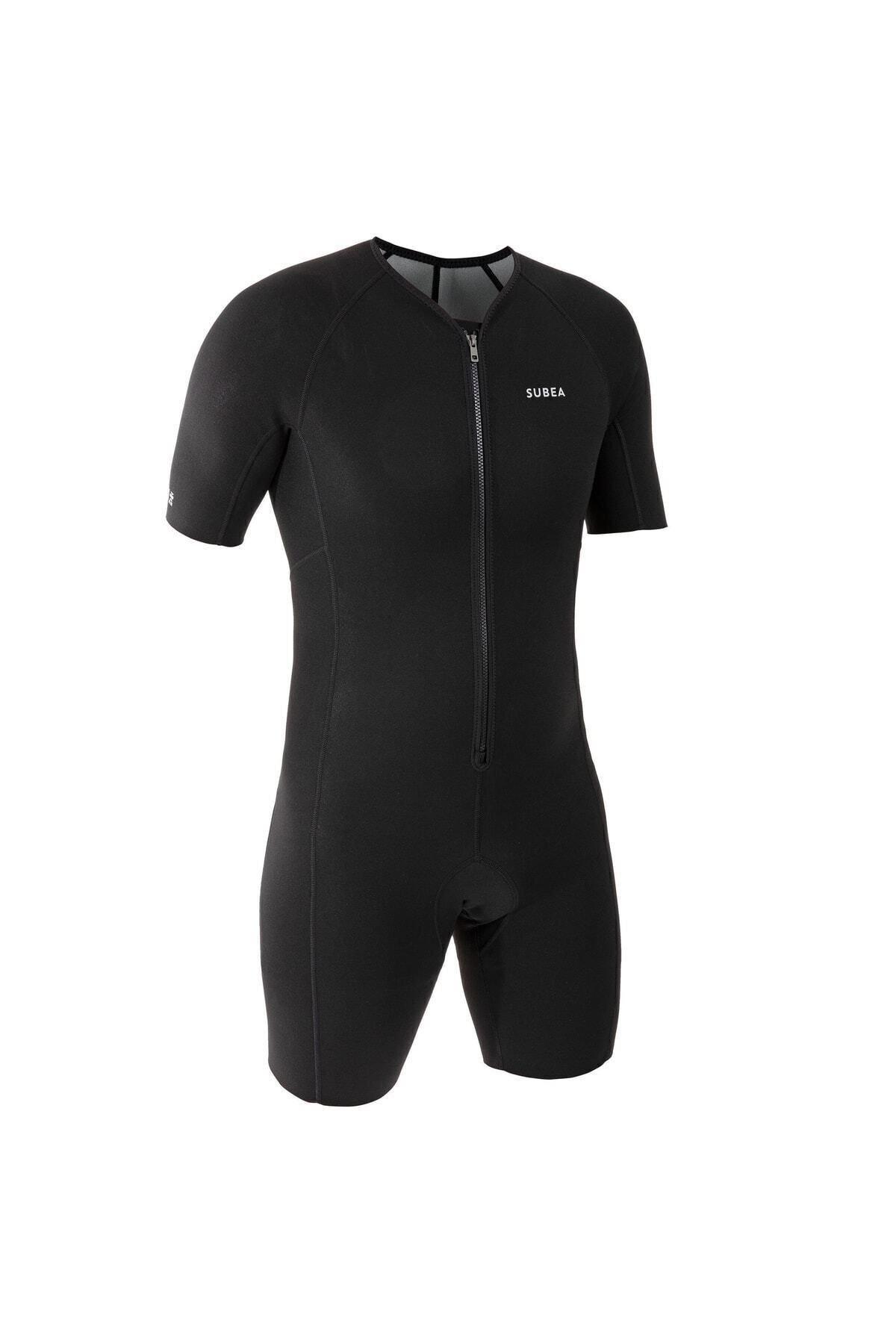 Decathlon Subea Inner Shorty — неопрен 1 мм — черный/серый 102142