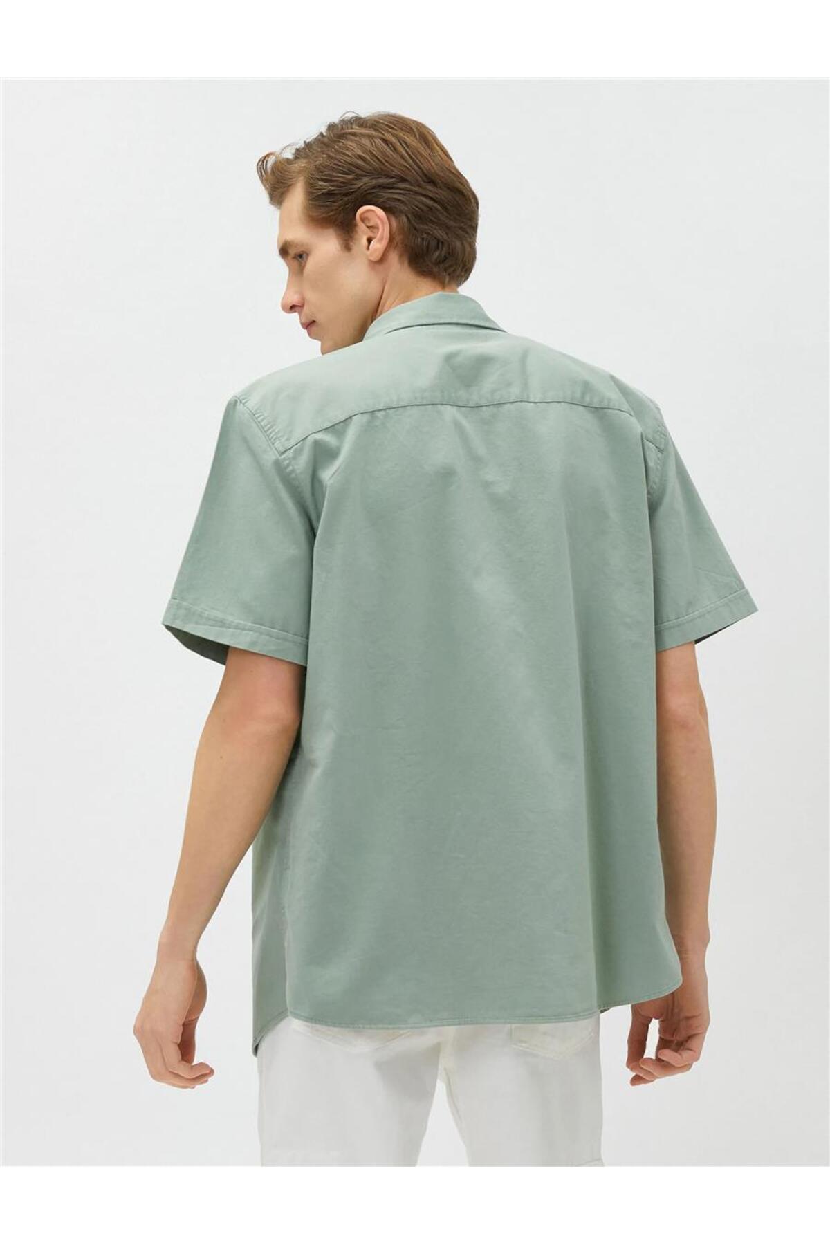 پیراهن مردانه کوتون | 3SAM60002HW01.04.05.03 Koton - Image 4