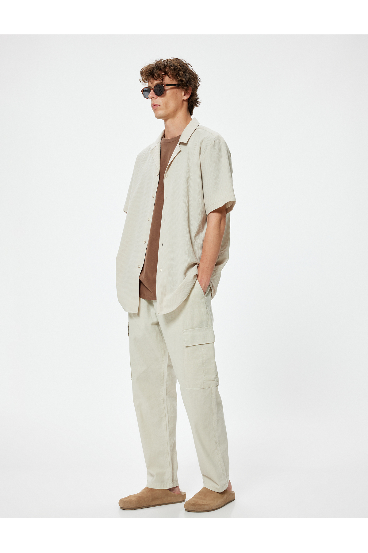 پیراهن مردانه کوتون | 4SAM60215HW Koton - Image 2