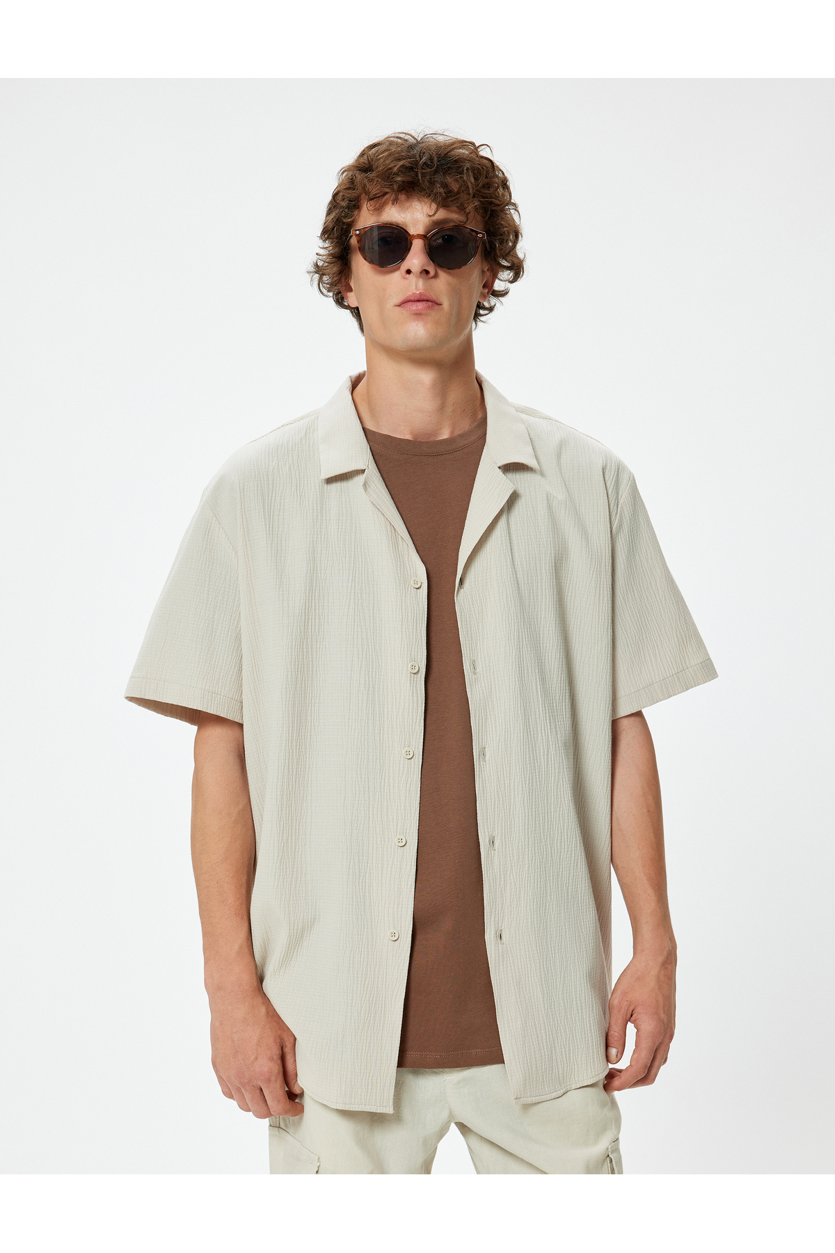 پیراهن مردانه کوتون | 4SAM60215HW Koton - Image 3