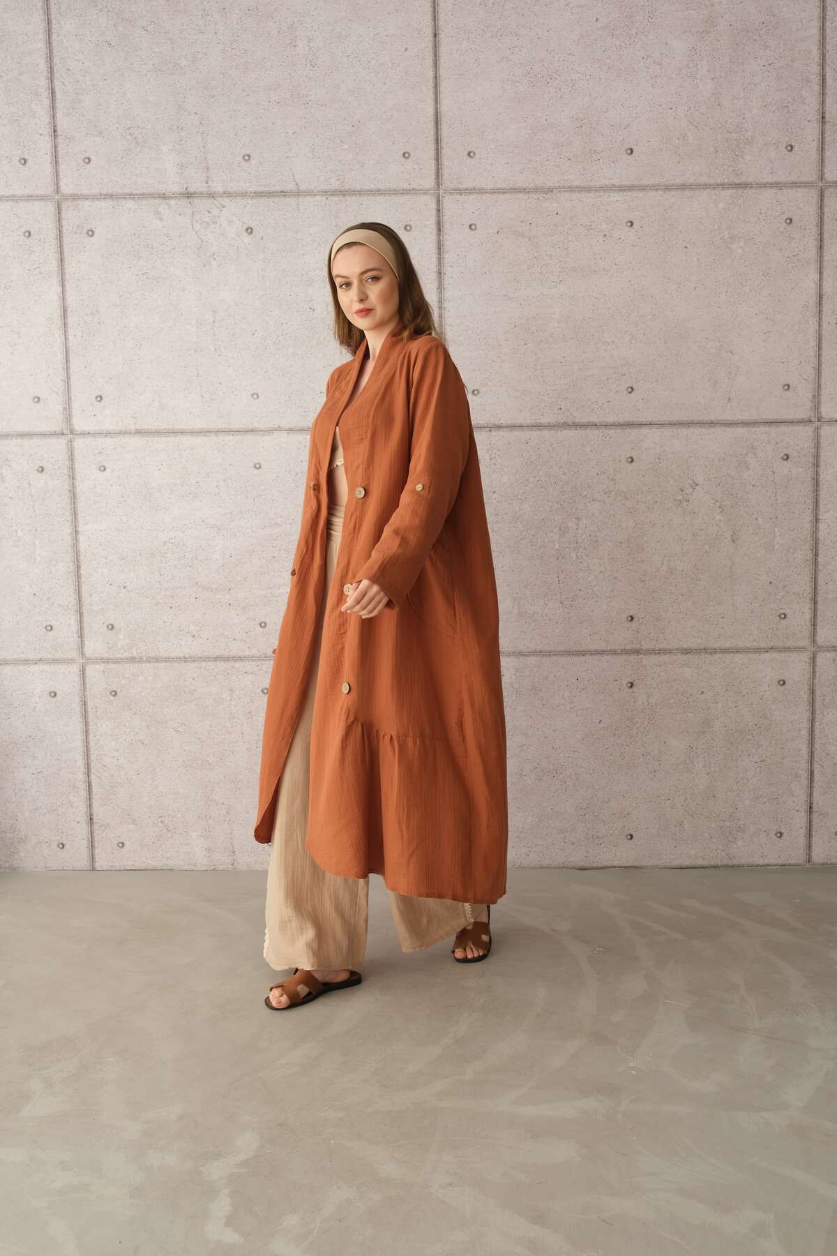 SARE ERKMEN-Maternity Tunic - Relaxed Cut Jacket 2