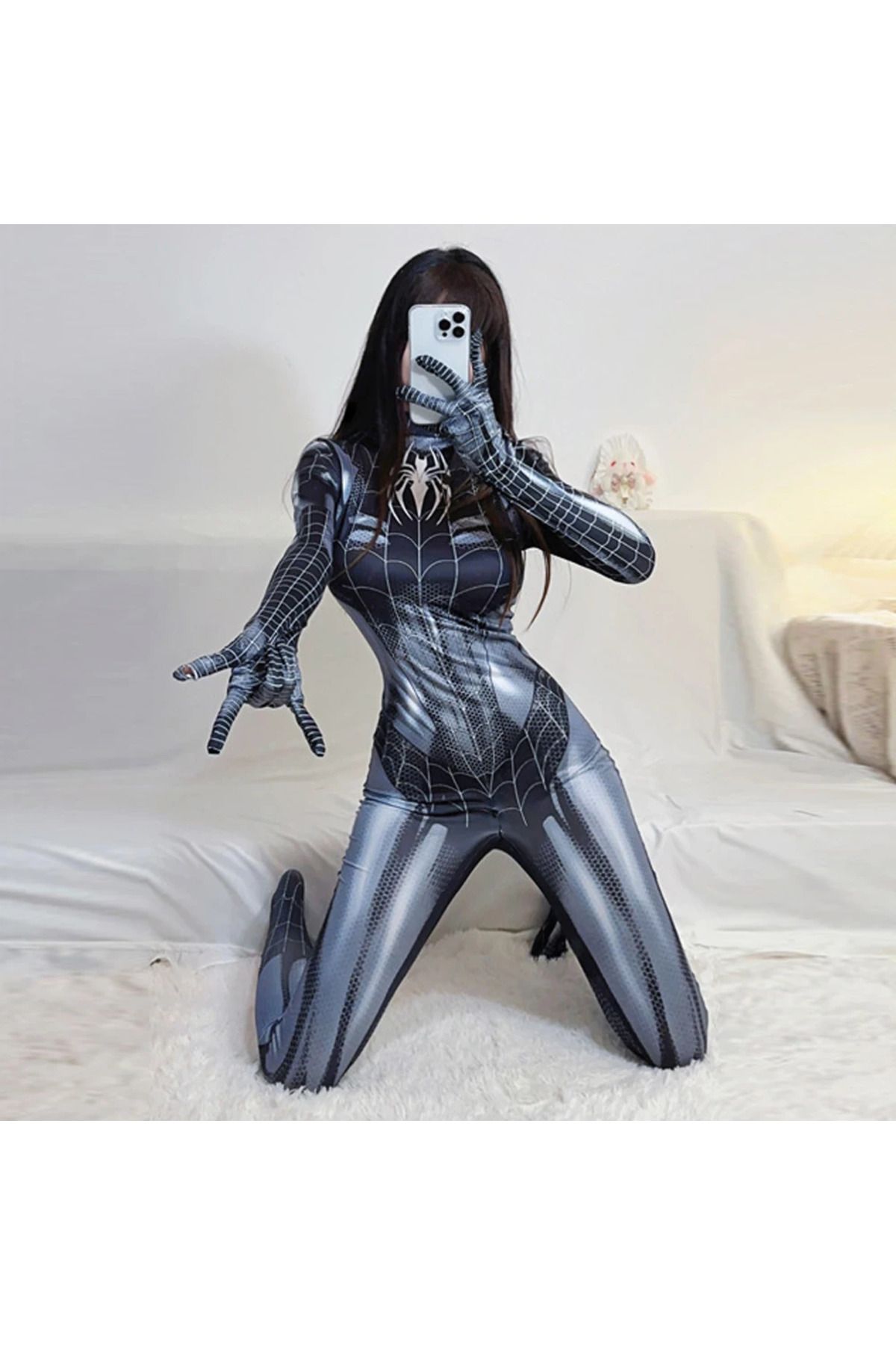 Hot Toys-Spider Man Costume Movie Superhero Cosplay Bodysuit Suit Avengers Cosplay Venom Spider Man Corset... 3