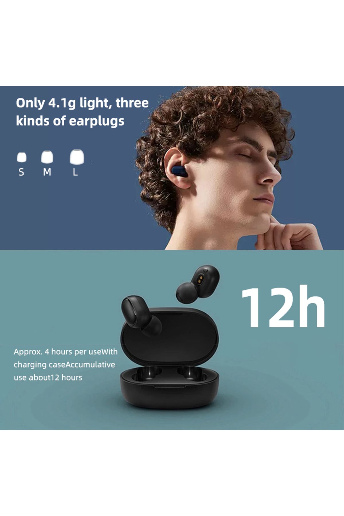 Xiaomi-سماعات Redmi Airdots 2 سماعات Mi الأصلية Xiaomi True اللاسلكية سماعات بلوتوث Air Dots H... 4
