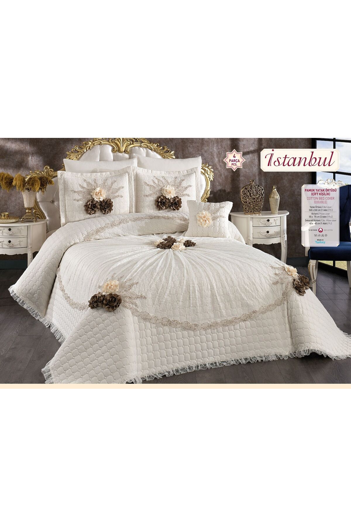 Salteks-Cotton Bed Cover Bedspiece 1