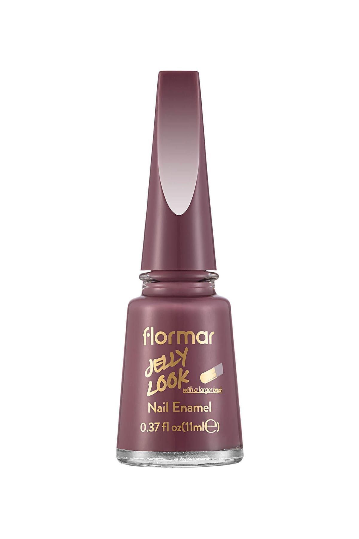 Лак для ногтей Flormar Gel Look Shiny (РОЗОВЫЙ) — Эмаль для ногтей Jelly Look — Jl59 Country — 8690604612796 0414072