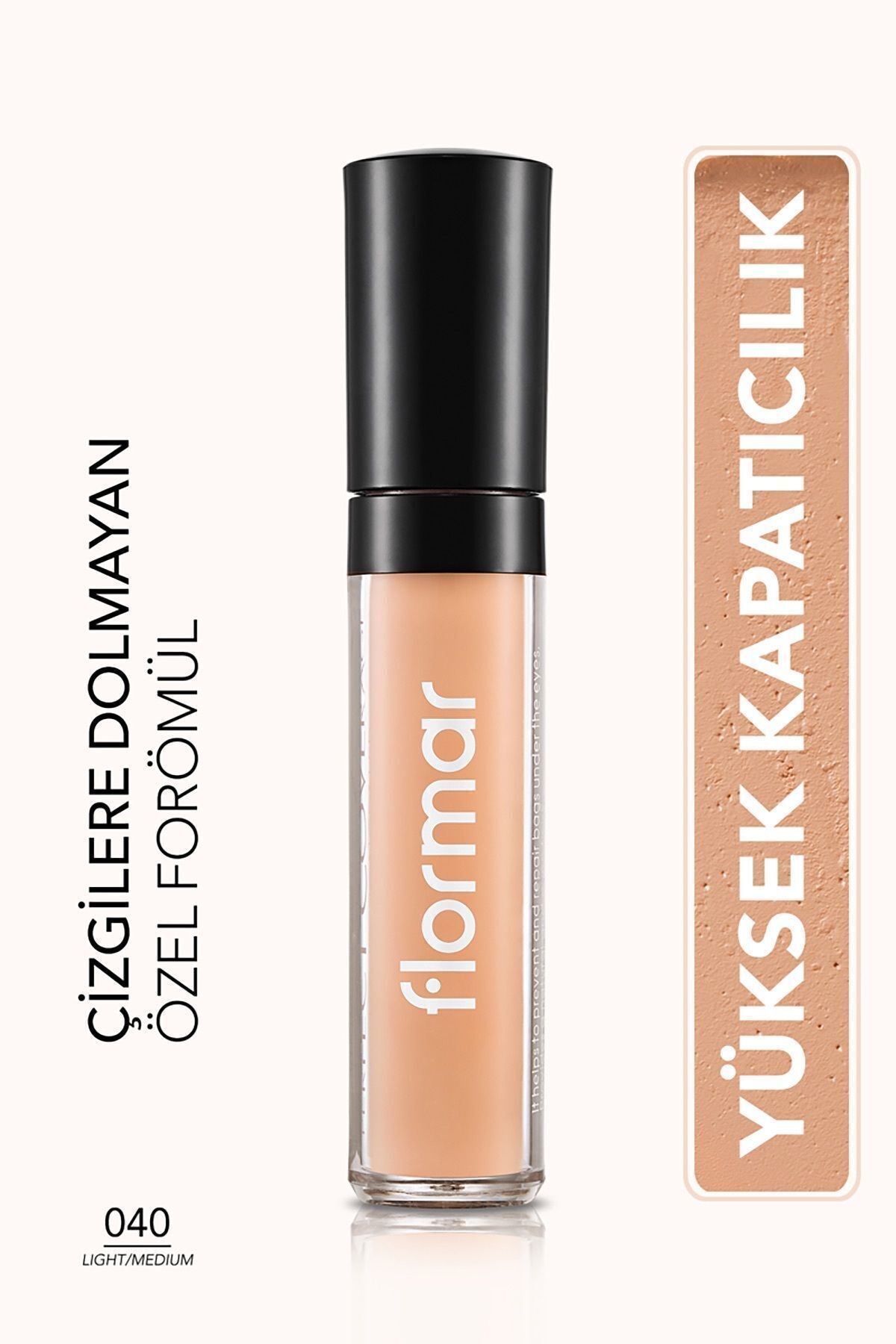 Flormar Liquid Concealer — Консилер Perfect Coverage — 040 Light-Medium 8690604558070 0111034