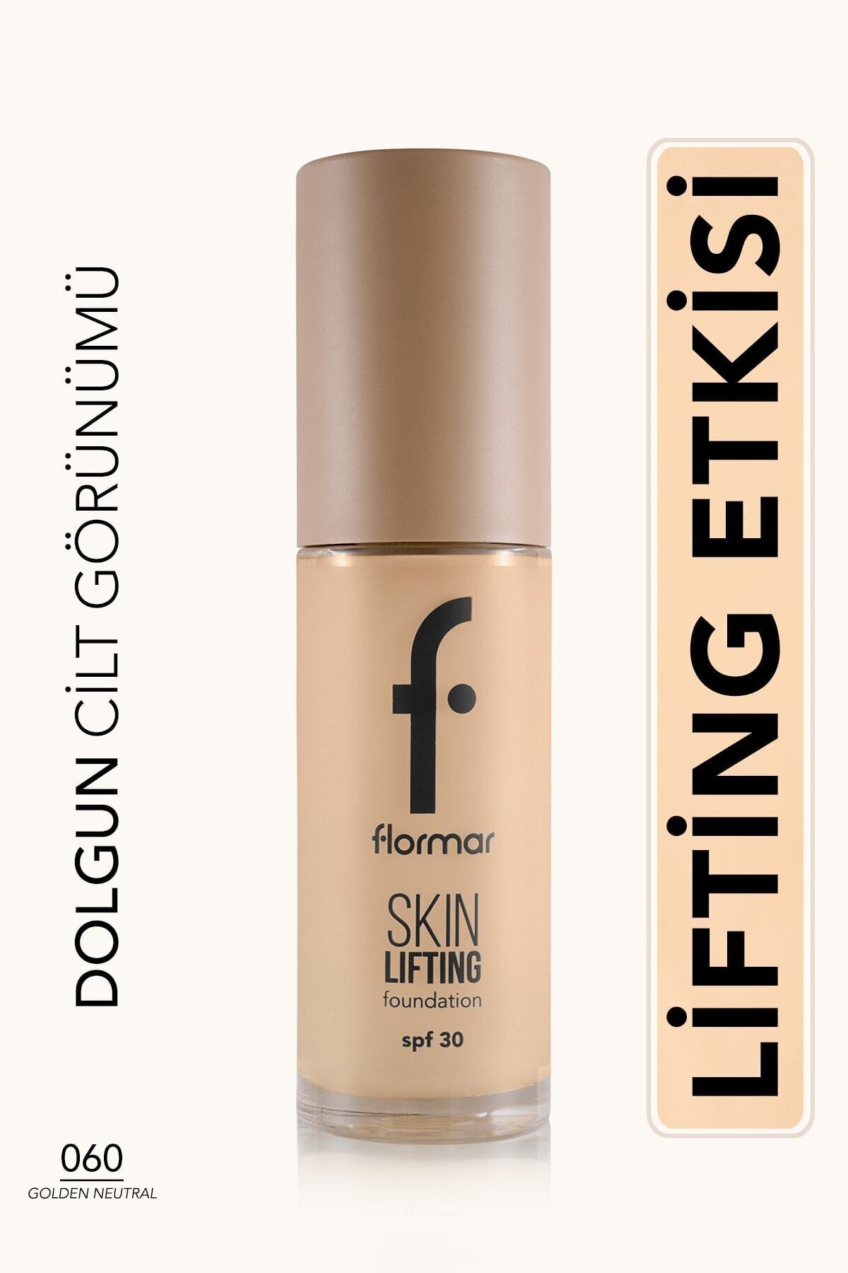 Flormar Spf30 Firming Foundation (ТЕПЛЫЙ ПОД ТОН) - Skin Lifting Fdt. - 060 Золотой Нейтральный-8682536059633 6808