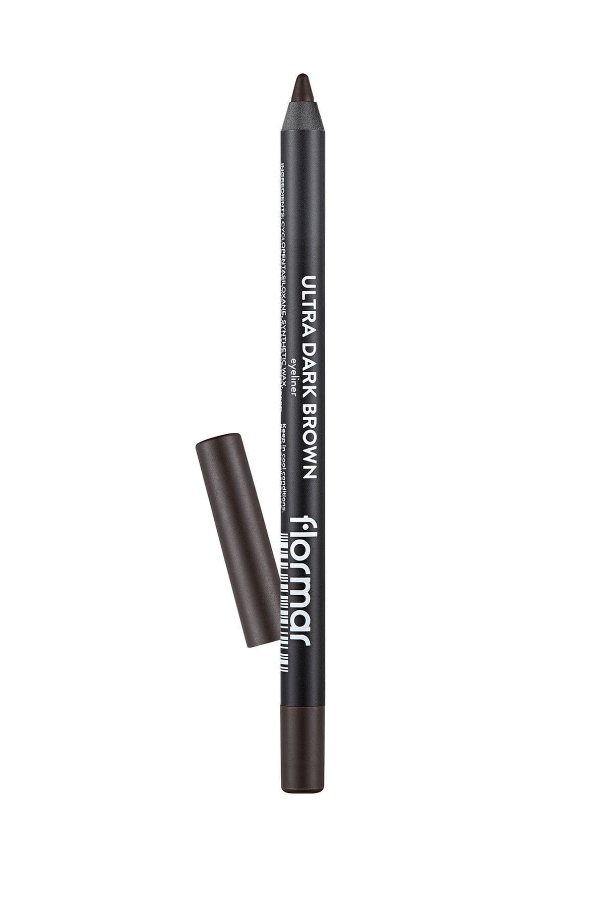 Flormar Dark Brown Eyeliner - Ultra Eyeliner 019 Dark Brown 8690604547234 0717010