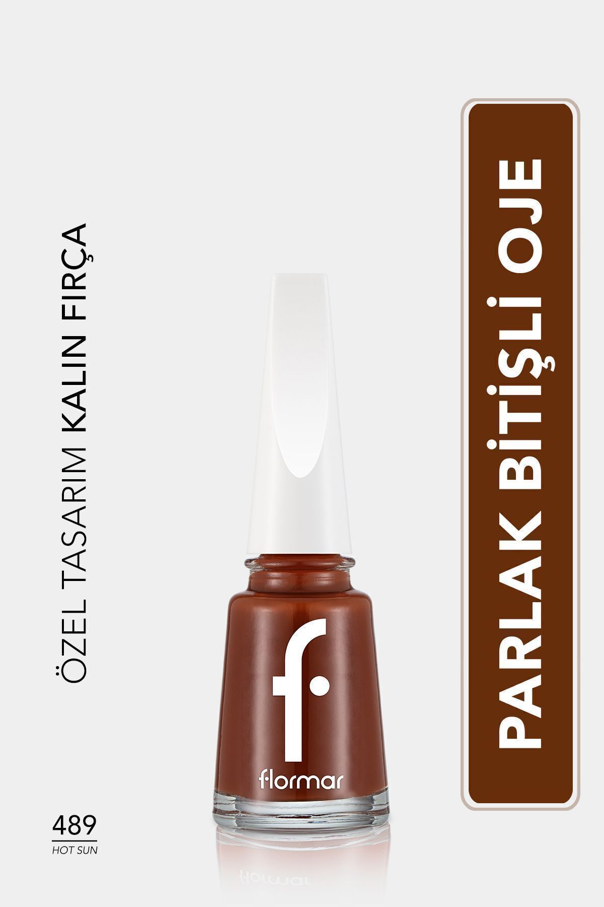 Flormar Nail Enamel High Pigmented & Shiny Finish Лак для ногтей Fne-537 Cake With Coffee 34000081-537