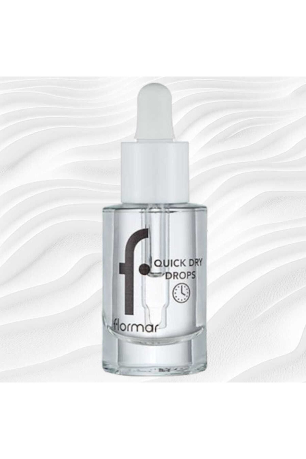 Flormar Hızlı Kurutma Etkili Oje Sonrası Bakım Yağı - Quick Dry Drops - 001 - 8682536046534 10540