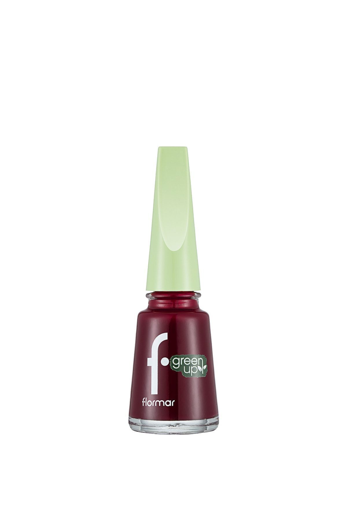 Дышащий веганский лак для ногтей Flormar Shiny Finish, зеленый Up Nail Enamel-007 Sweet Mulberry-4251903324045 34000089-007