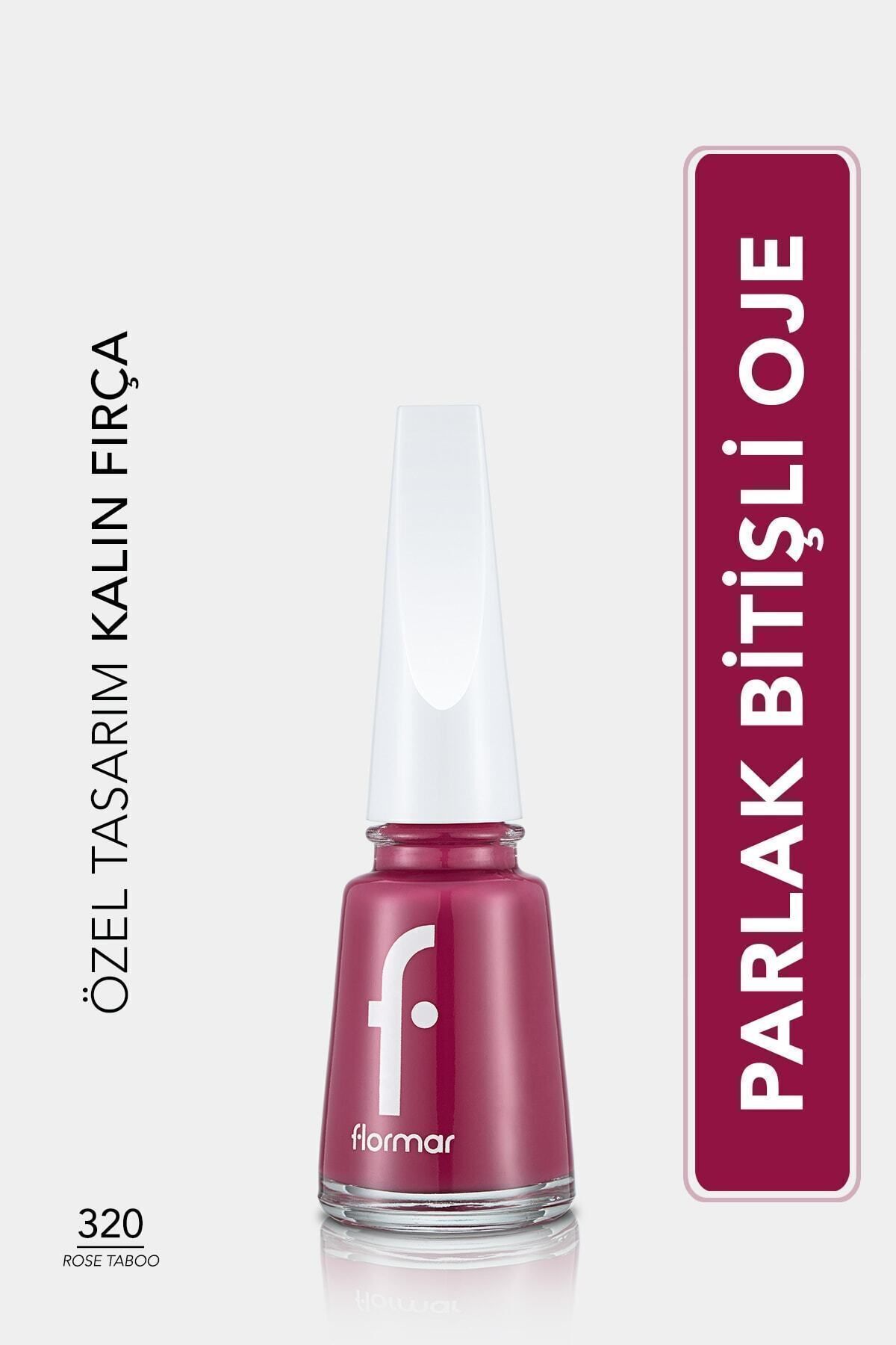 Лак для ногтей Flormar Nail Enamel High Pigmented & Shiny Finish Fne-320 Rose Taboo 34000081-320