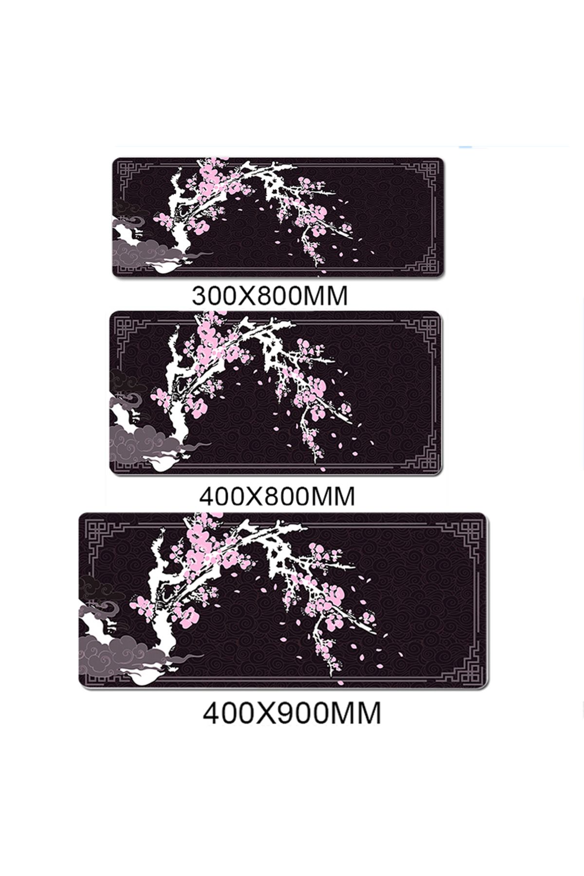 Mairuige-Mouse Pad Japanese Style Larger Mousepad Flower Xxl Gaming Keyboard Computer Desk Mat Accessories... 7
