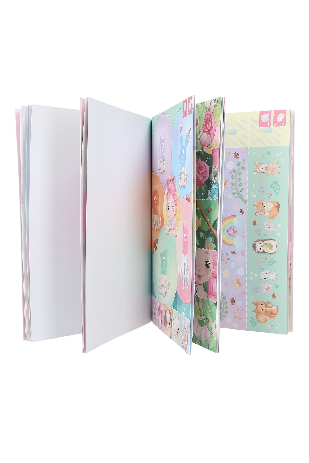 کتاب برش و رنگ‌آمیزی پرنسس میمی