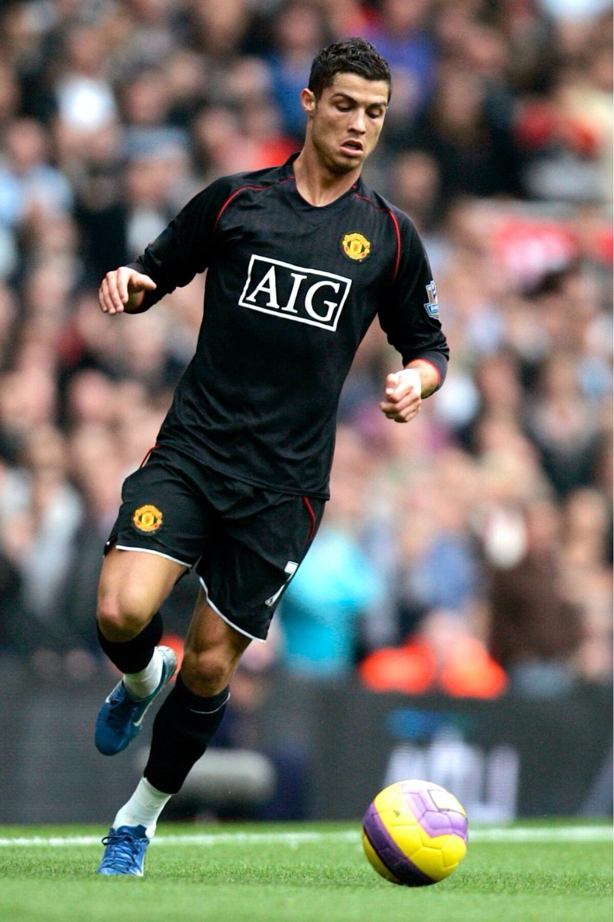eys Sport Manchester United 2008 Ronaldo Black Long Sleeve Jersey Trendyol