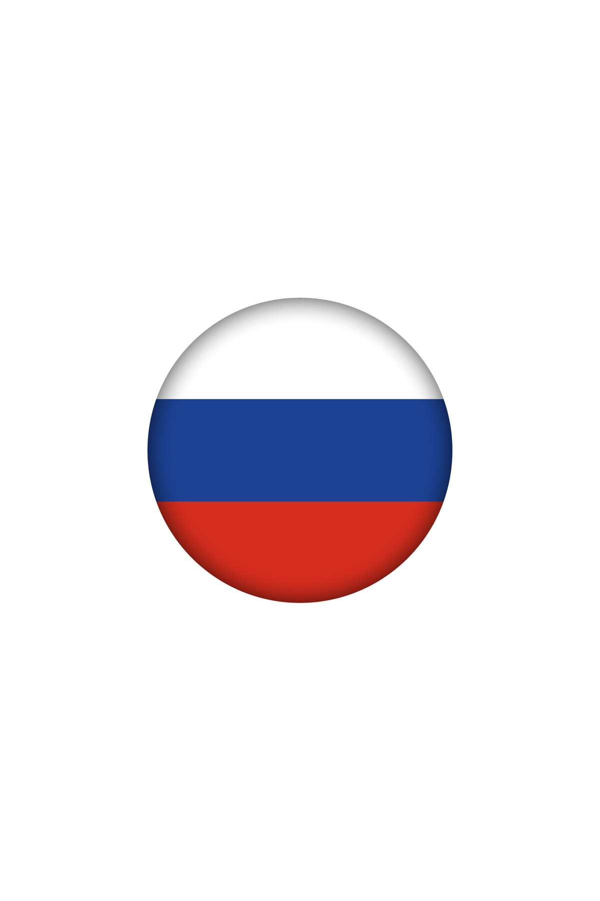 designer baskı Rusya temalı Rusya bayrağı magneti, Rusya temalı yuvarlak Ahşap MDF magnet