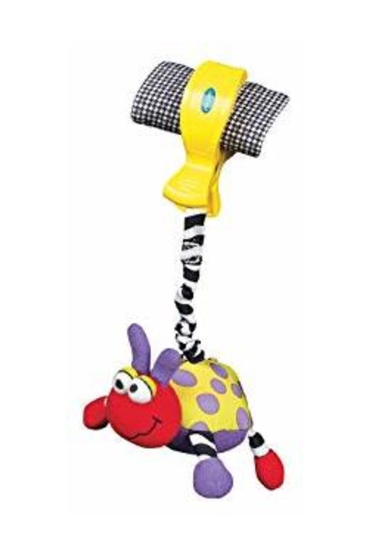 White Check Drop Ladybug Educational Toy