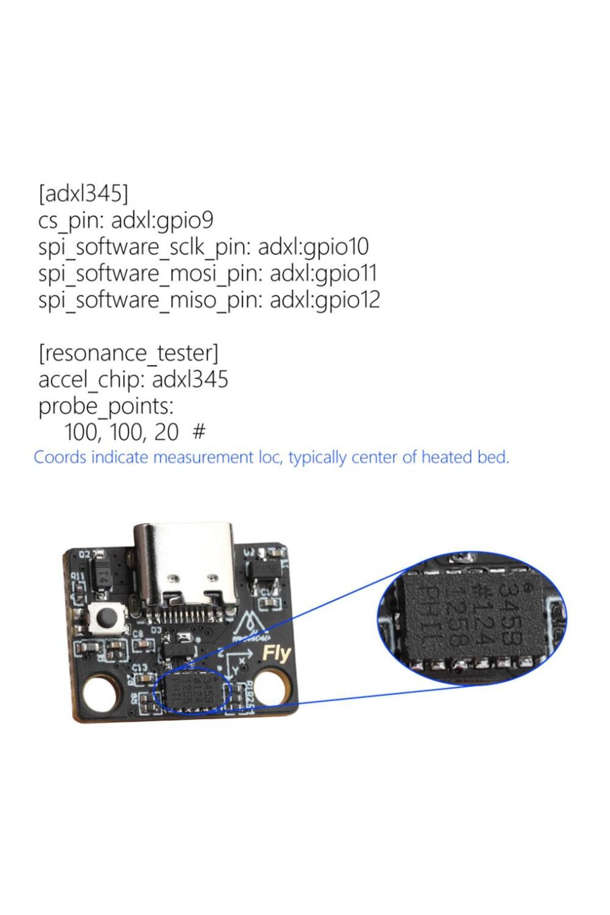 Choice-ADXL345 Accelerometer USB Board For Klipper Gemini Rspberry Pi Voron V0.1 2.4 Vzbot Vzbot HevORT ... 6