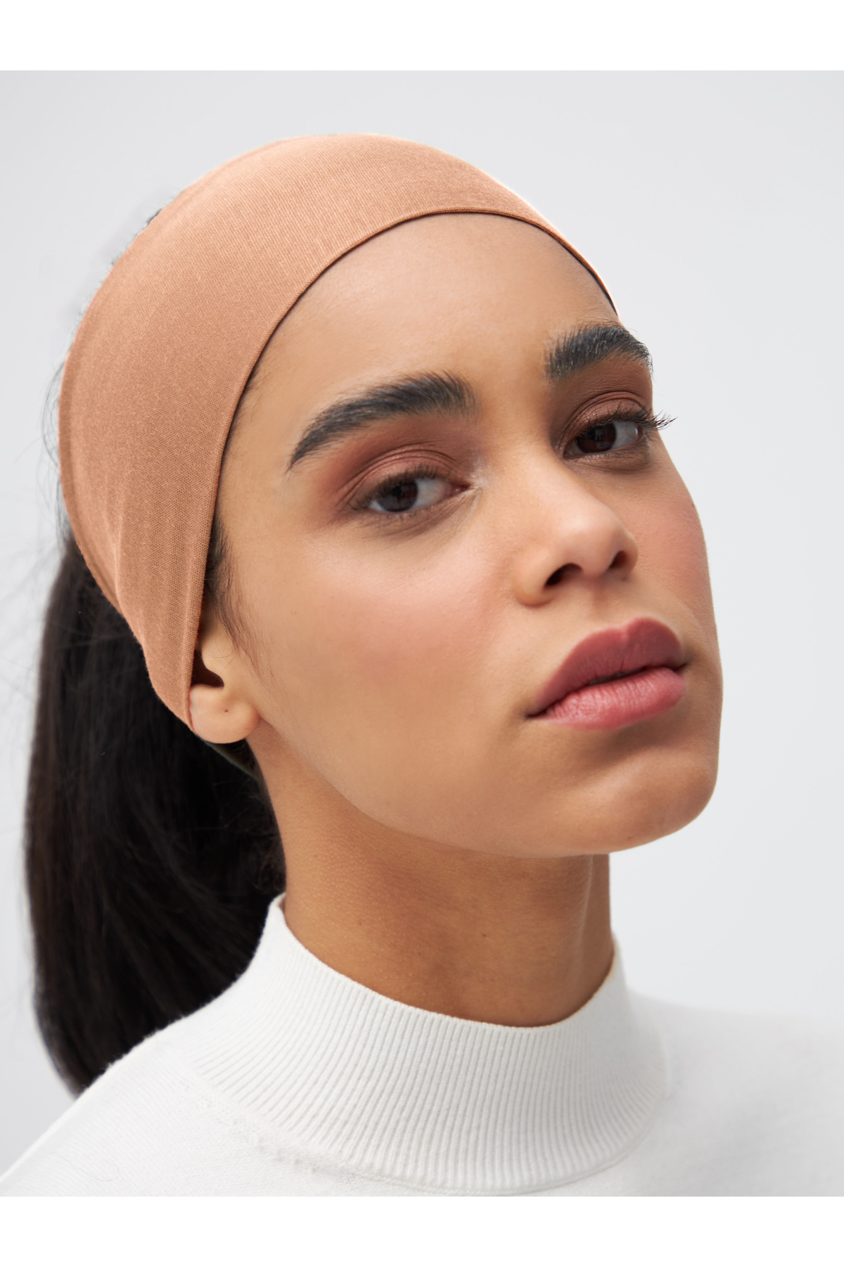 Bandana Bonnet | Color: Hot Mink | Hijab Bandana