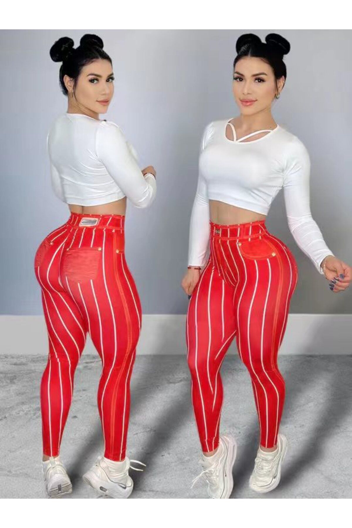 Striped yoga pants outlet