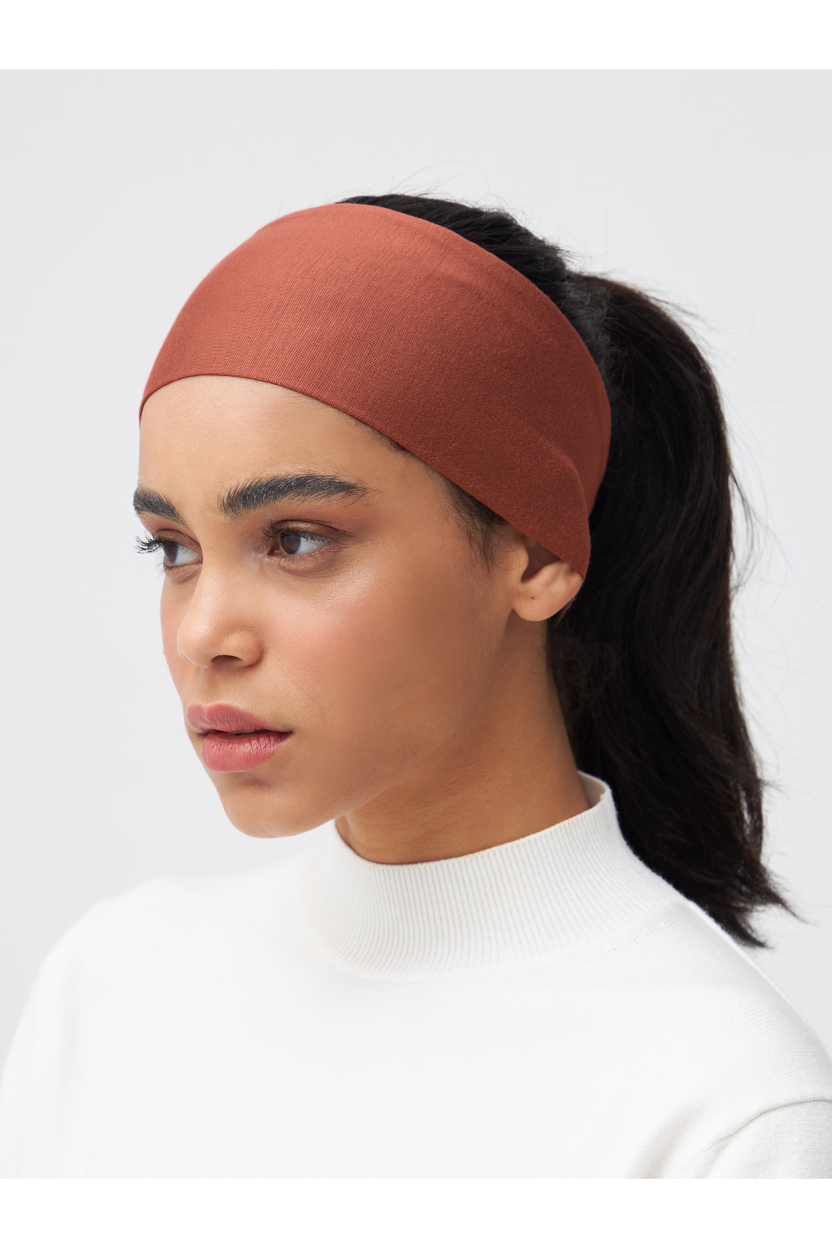 Bandana Bonnet | Color: Sequoia Red | Hijab Bandana