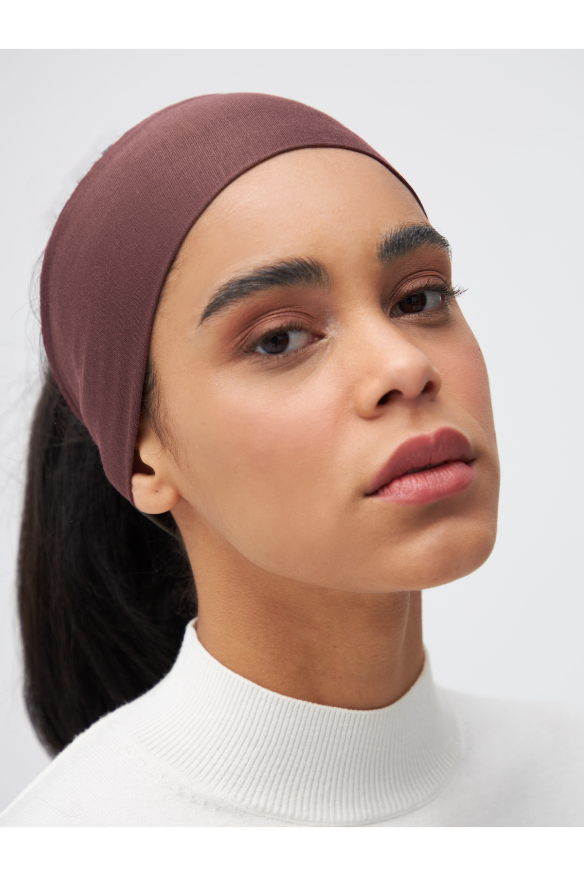 Bandana Bonnet | Color: Rose Taupe | Hijab Bandana