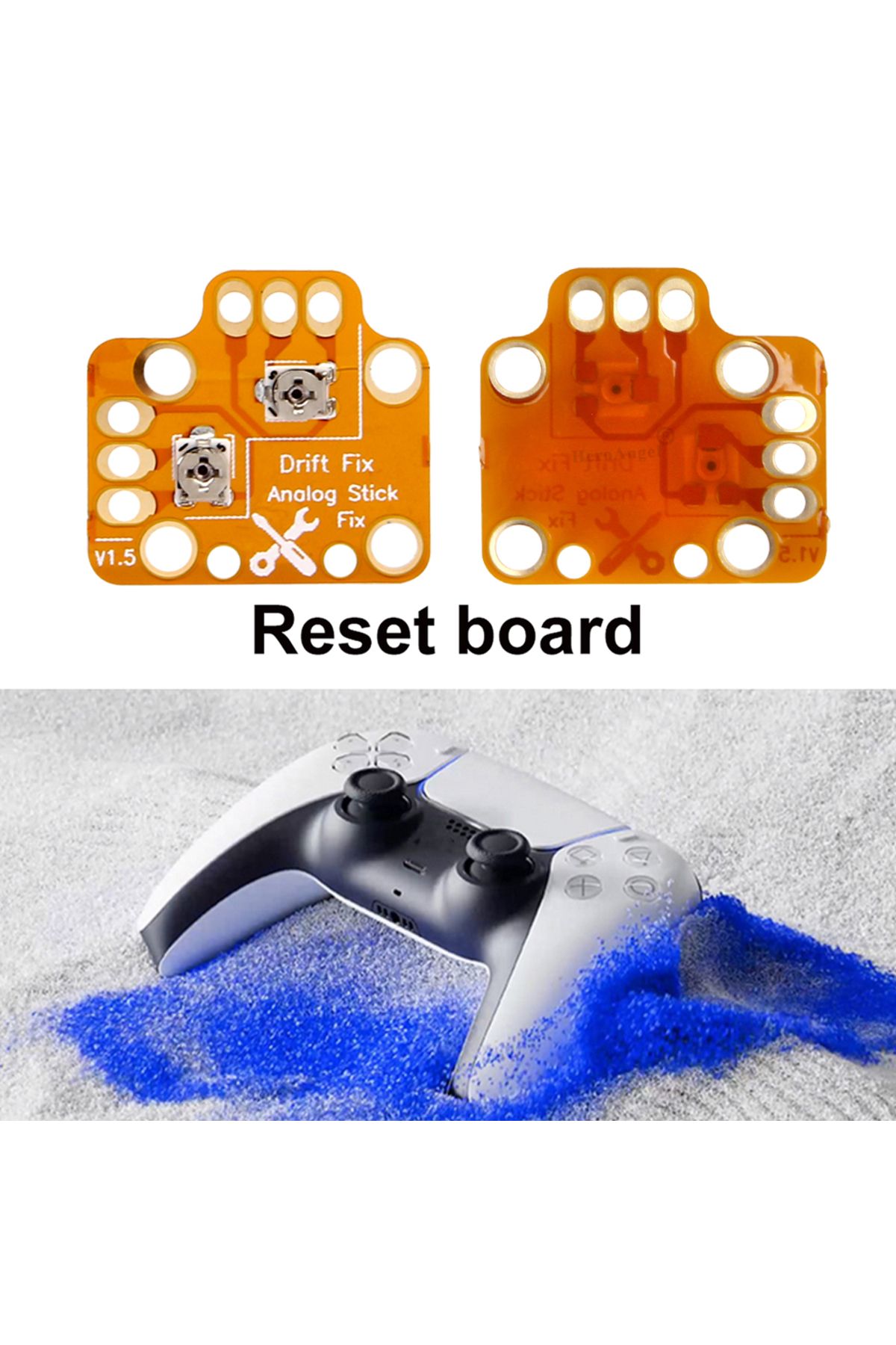 Choice-10PCS Gamepad Joystick Drift Repair Board Controller Analog Thumb Stick Drift Fix Mod For PS4 PS5... 5