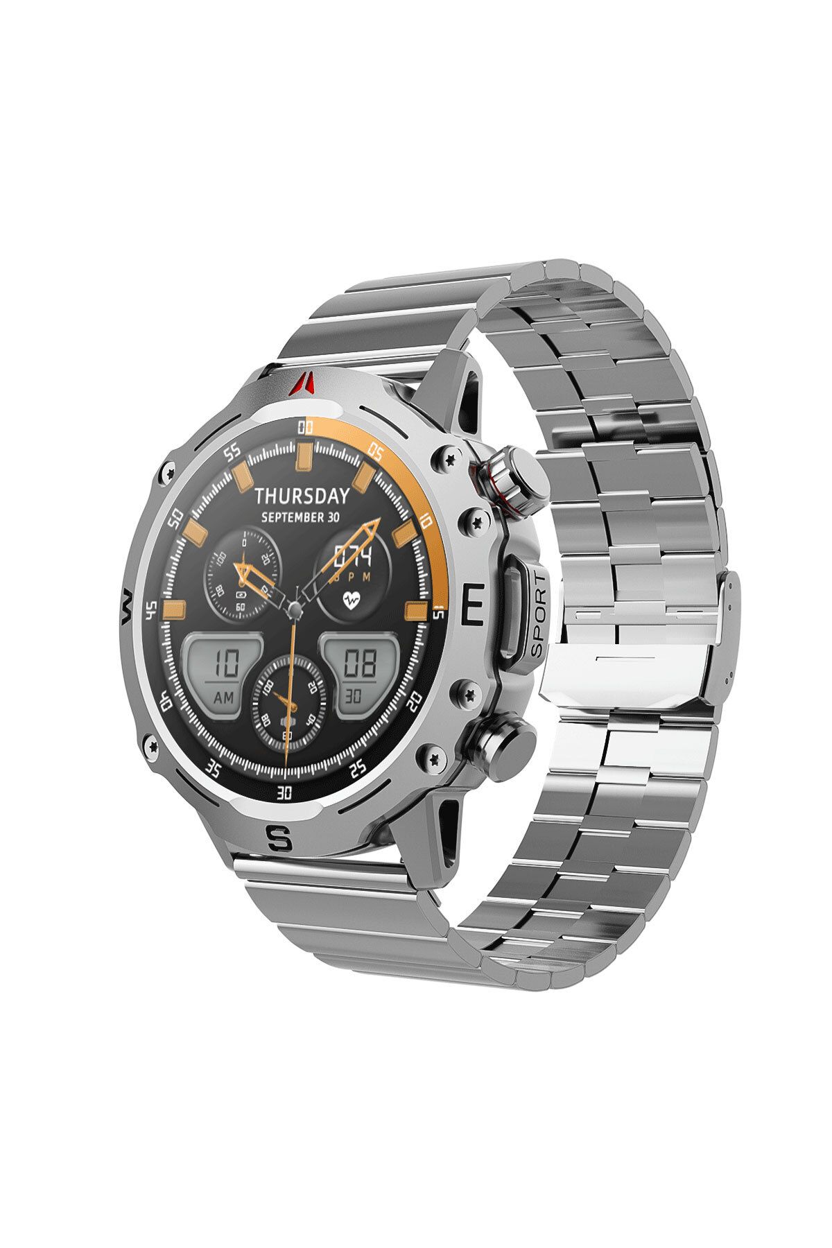 You Smart R15 AR155 Silver Metal Gray Metal Ak ll Kol Saati Fiyat Yorumlar Trendyol