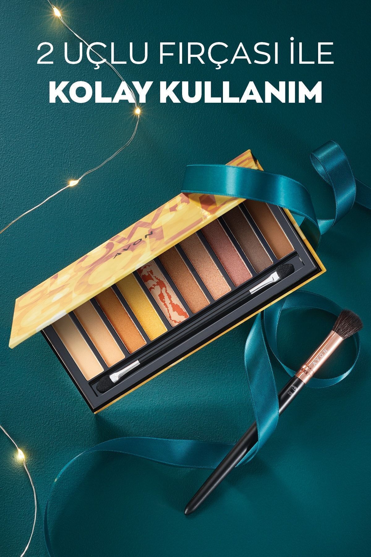 Avon پالت سایه چشم طلایی درخشان