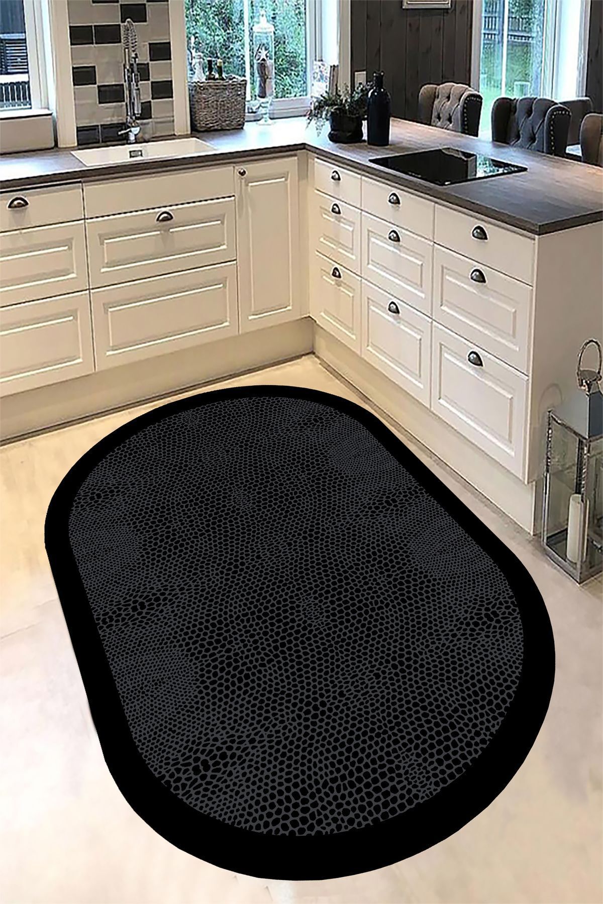 eco concept Dijital Baskı Yıkanabilir Kaymaz Taban Salon Halısı Mutfak Halısı Koridor Halısı