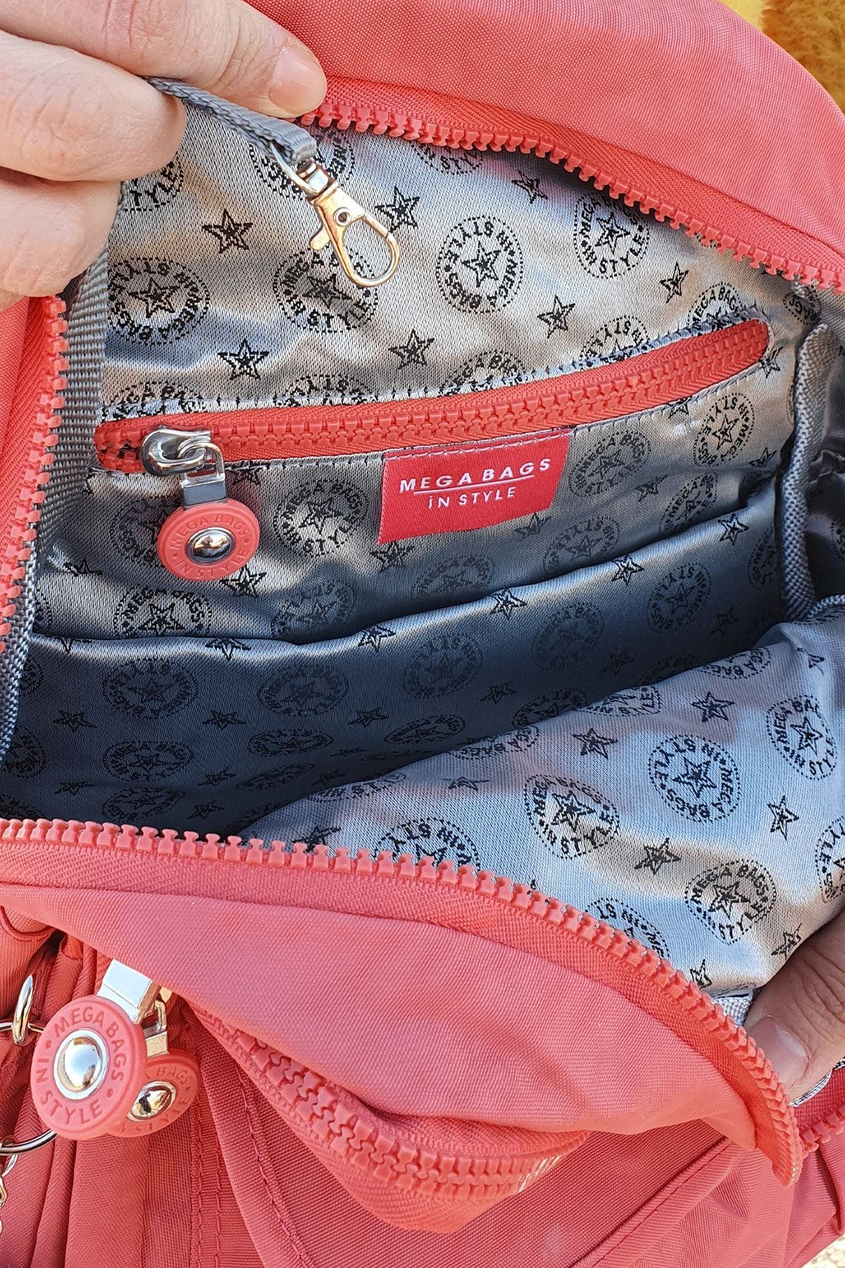 کوله پشتی زنانه صورتی FCSTORE | sırtçantasıgünlük255 اورجینال - تصویر 4