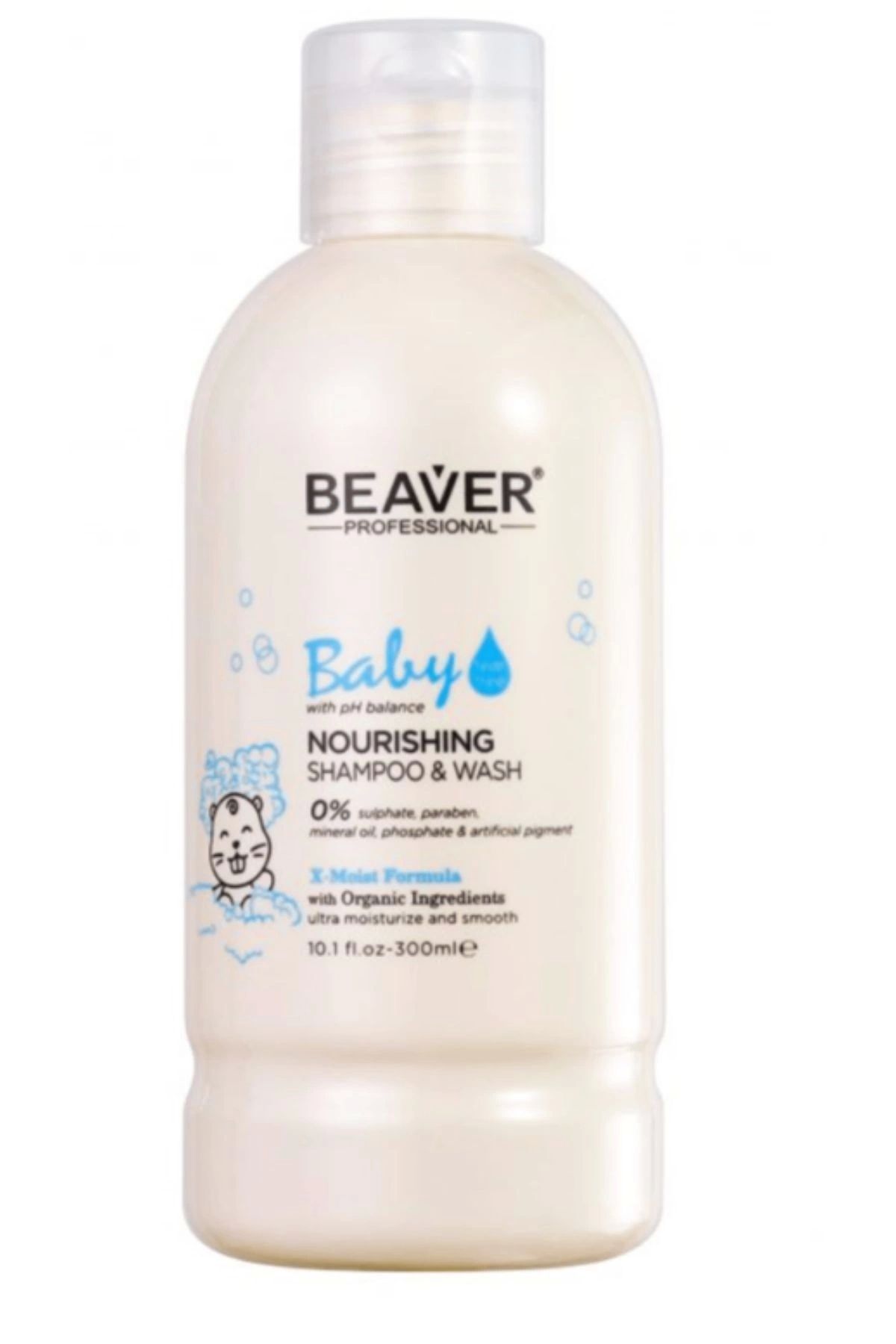 Питательный шампунь для умывания Beaver Baby 300 мл 811131035546