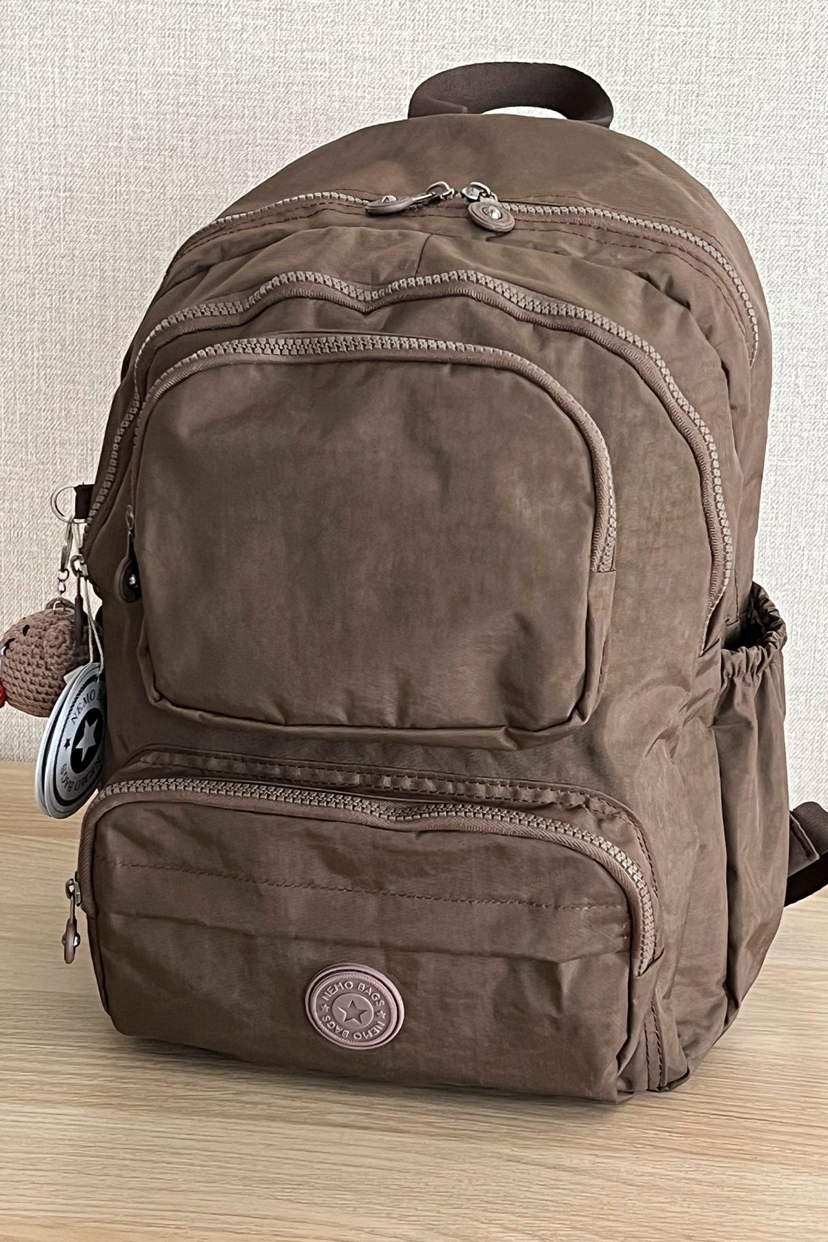 FCSTORE-Sports Bag Unisex Mink Backpack Medium Size School Bag Laptop Bag Travel Bag 4