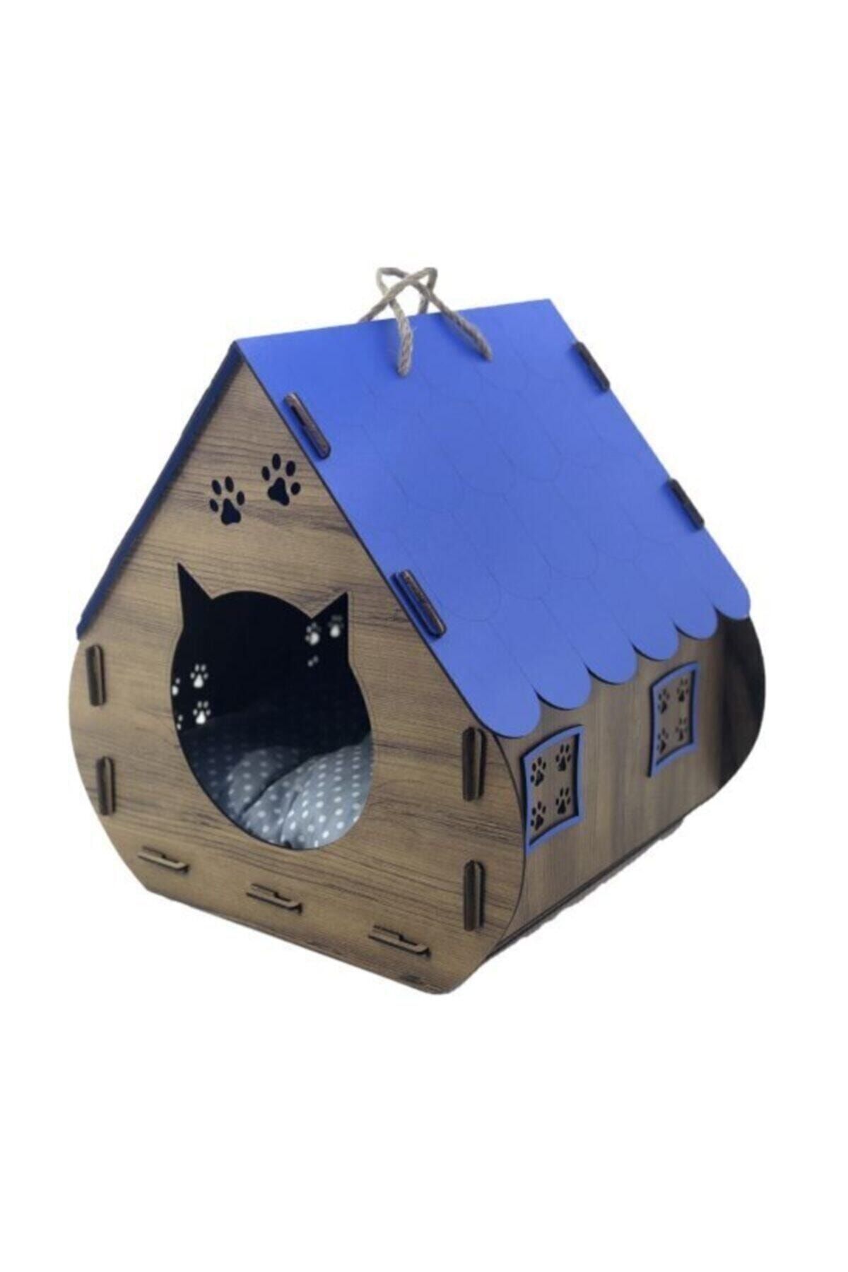 life hobi Ahşap Kedi Evi