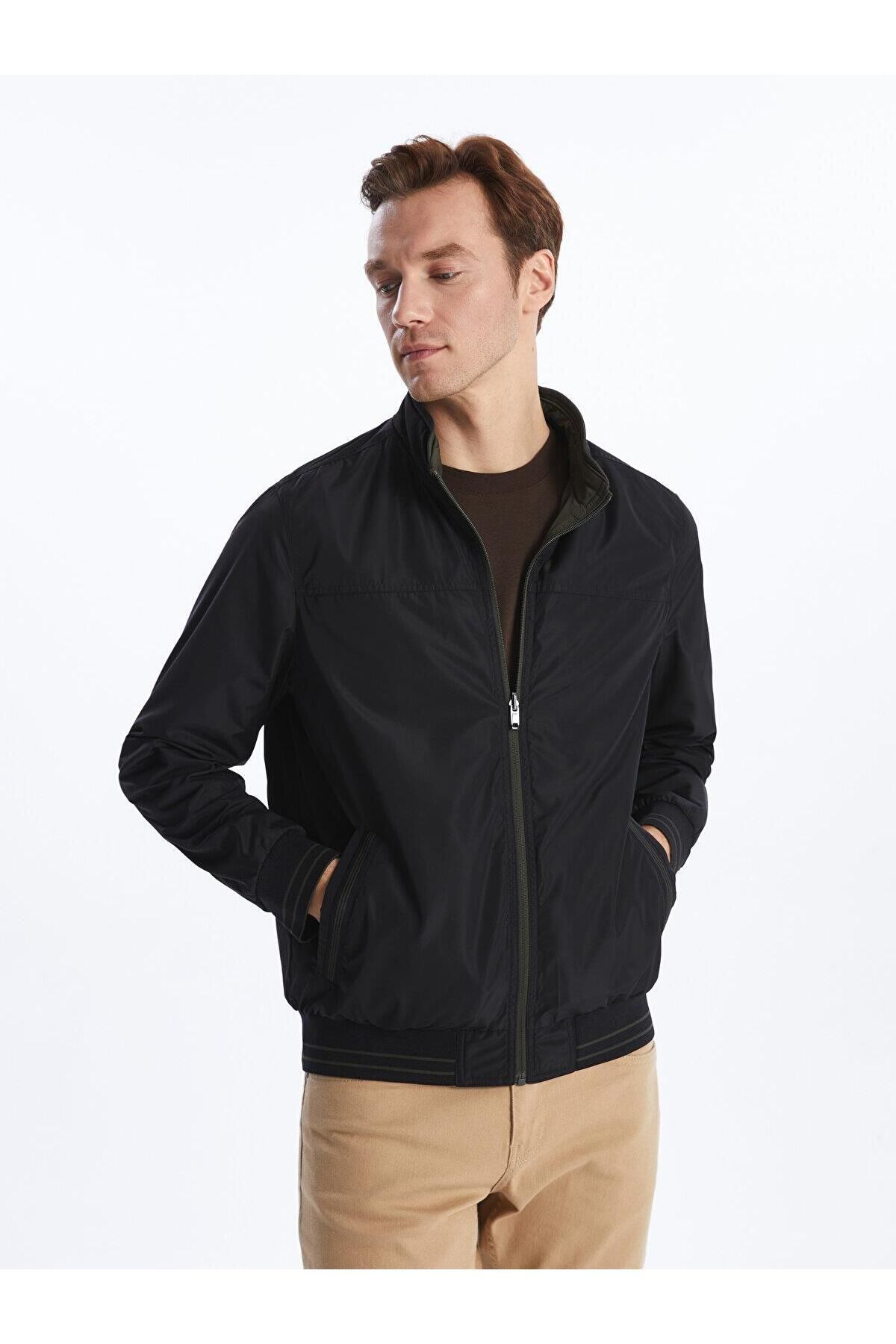 کاپشن مردانه خاکی ال سی وایکیکی | S40413Z8 اورجینال - تصویر 4