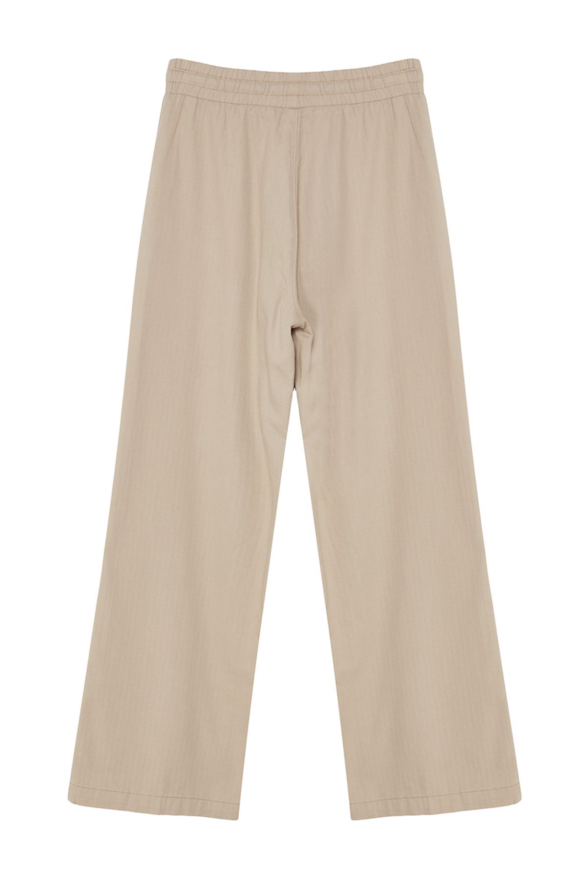 Trendyol Collection-Pantaloni largi din nurcă cu talie înaltă - TWOAW25JE00031 7