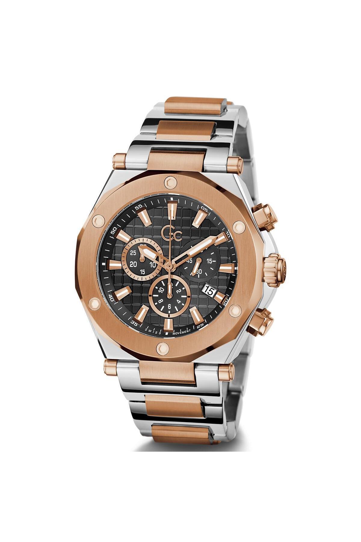 ساعت مردانه خاکستری گس کالکشنGuess Collection | GCZ18001G2MF اورجینال - تصویر 2